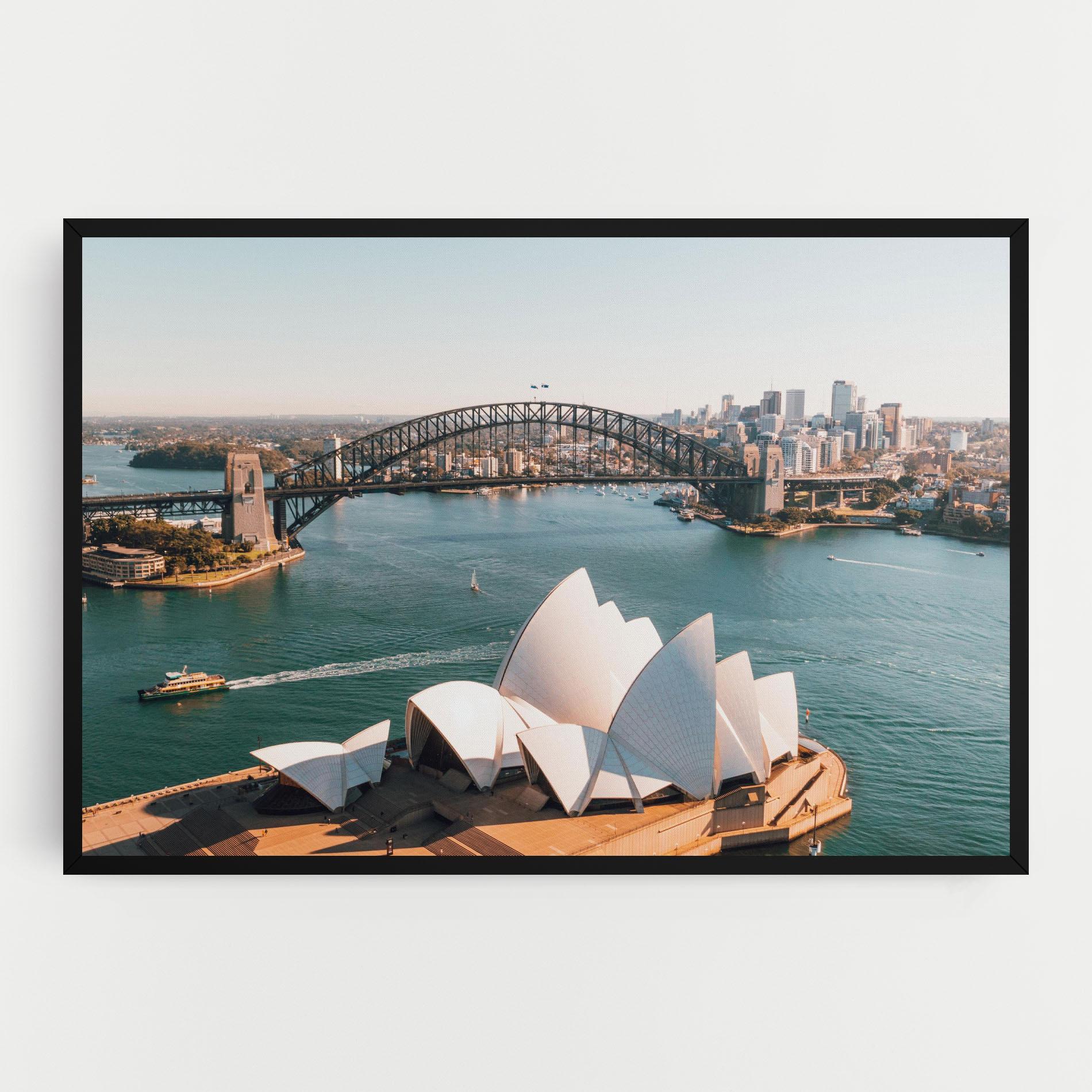 Leinwandbild Sydney View mockup 0