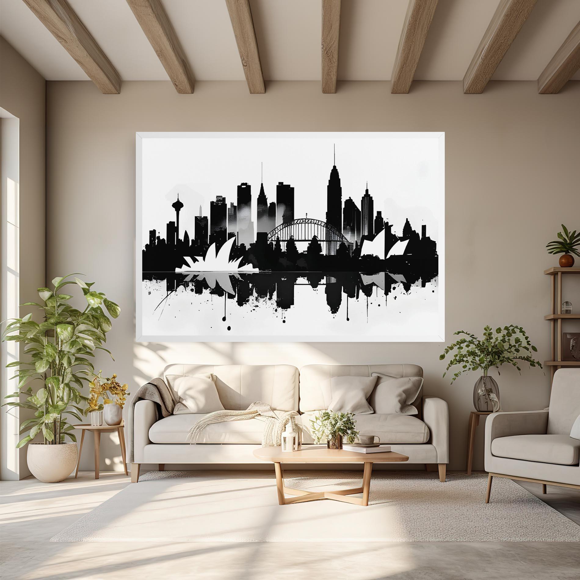 Leinwandbild Opera House Art mockup 6