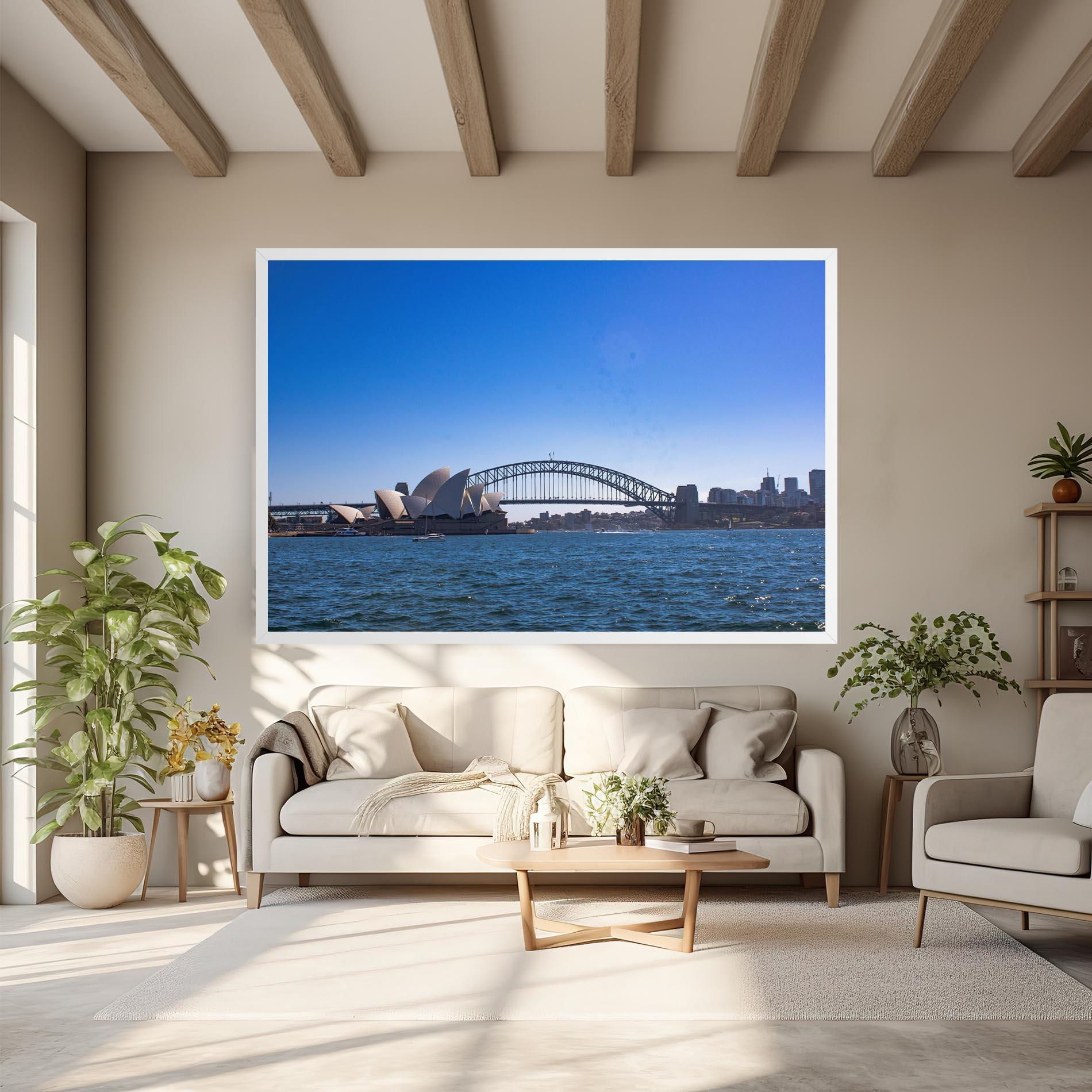 Leinwandbild Sydney Day Bridge mockup 6