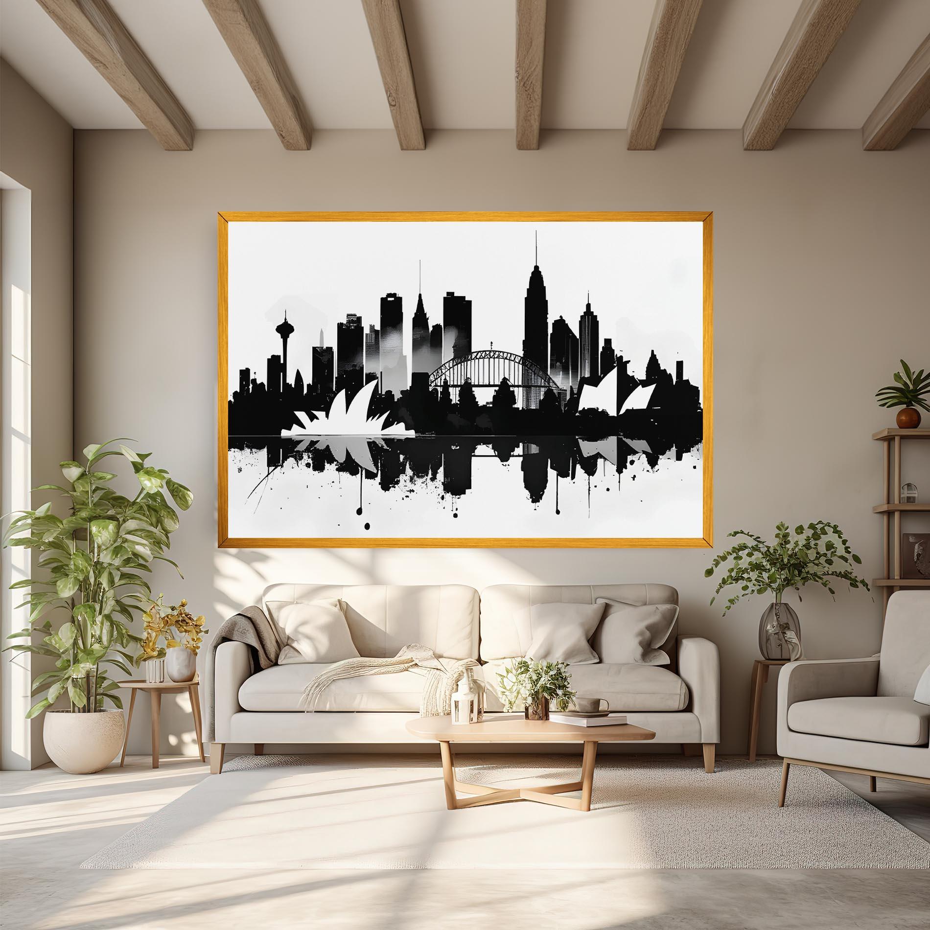 Leinwandbild Opera House Art mockup 6