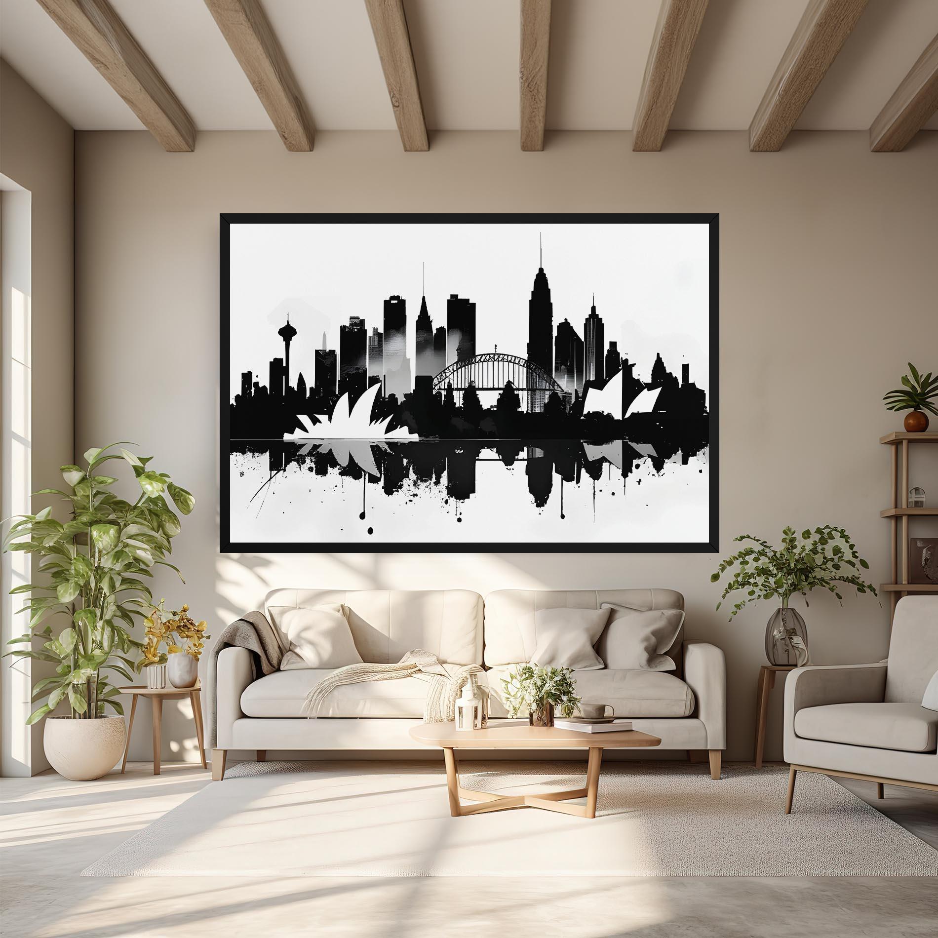 Leinwandbild Opera House Art mockup 6