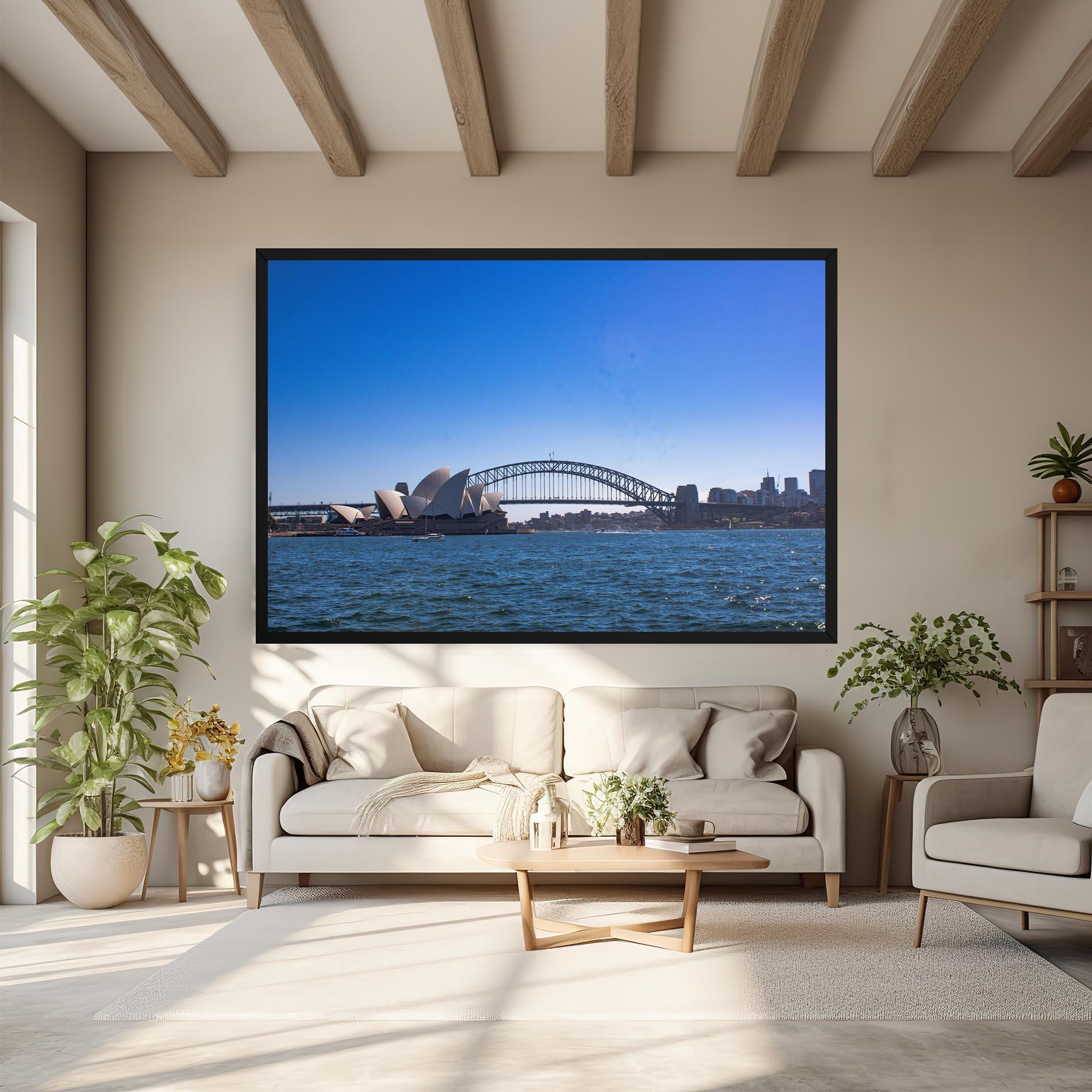 Leinwandbild Sydney Day Bridge mockup 6