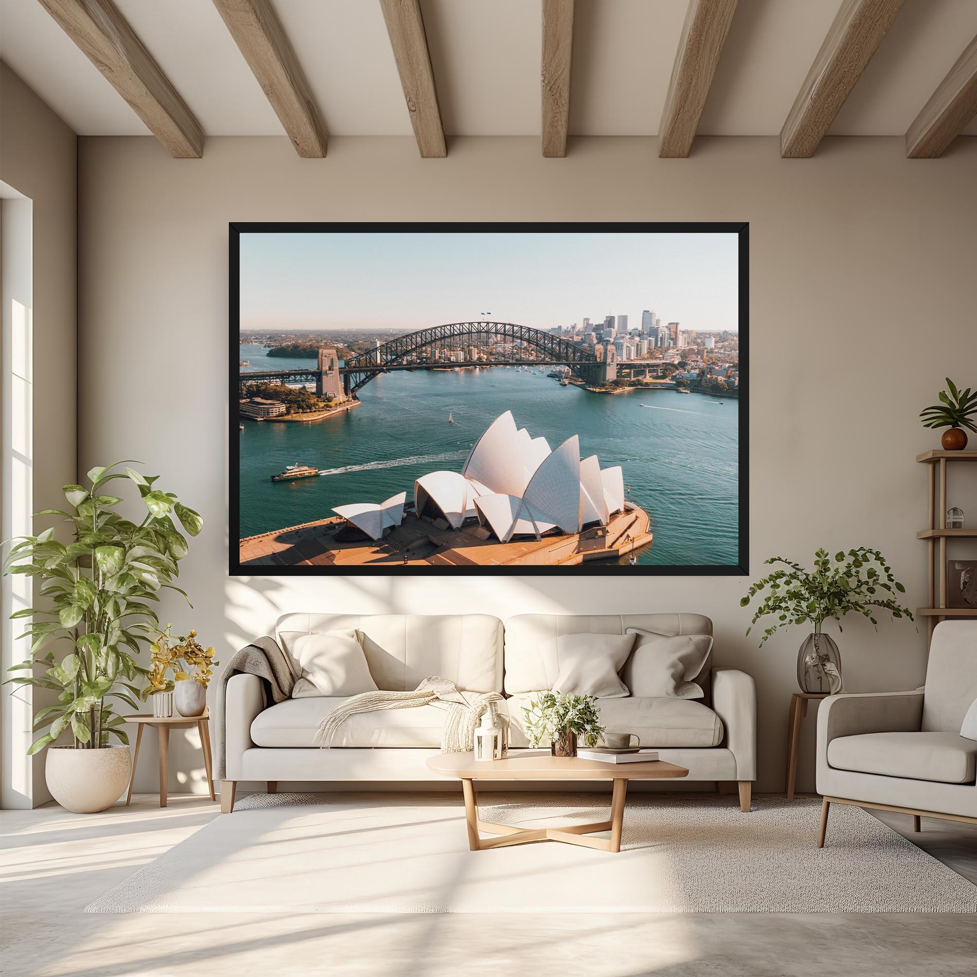 Leinwandbild Sydney View mockup 6