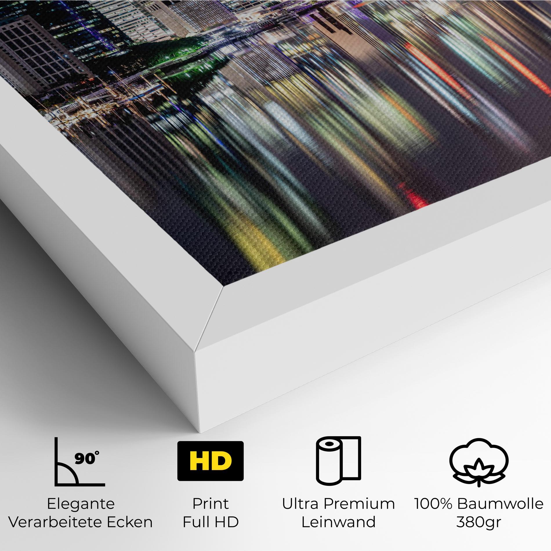 Leinwandbild Brisbane Night mockup 4