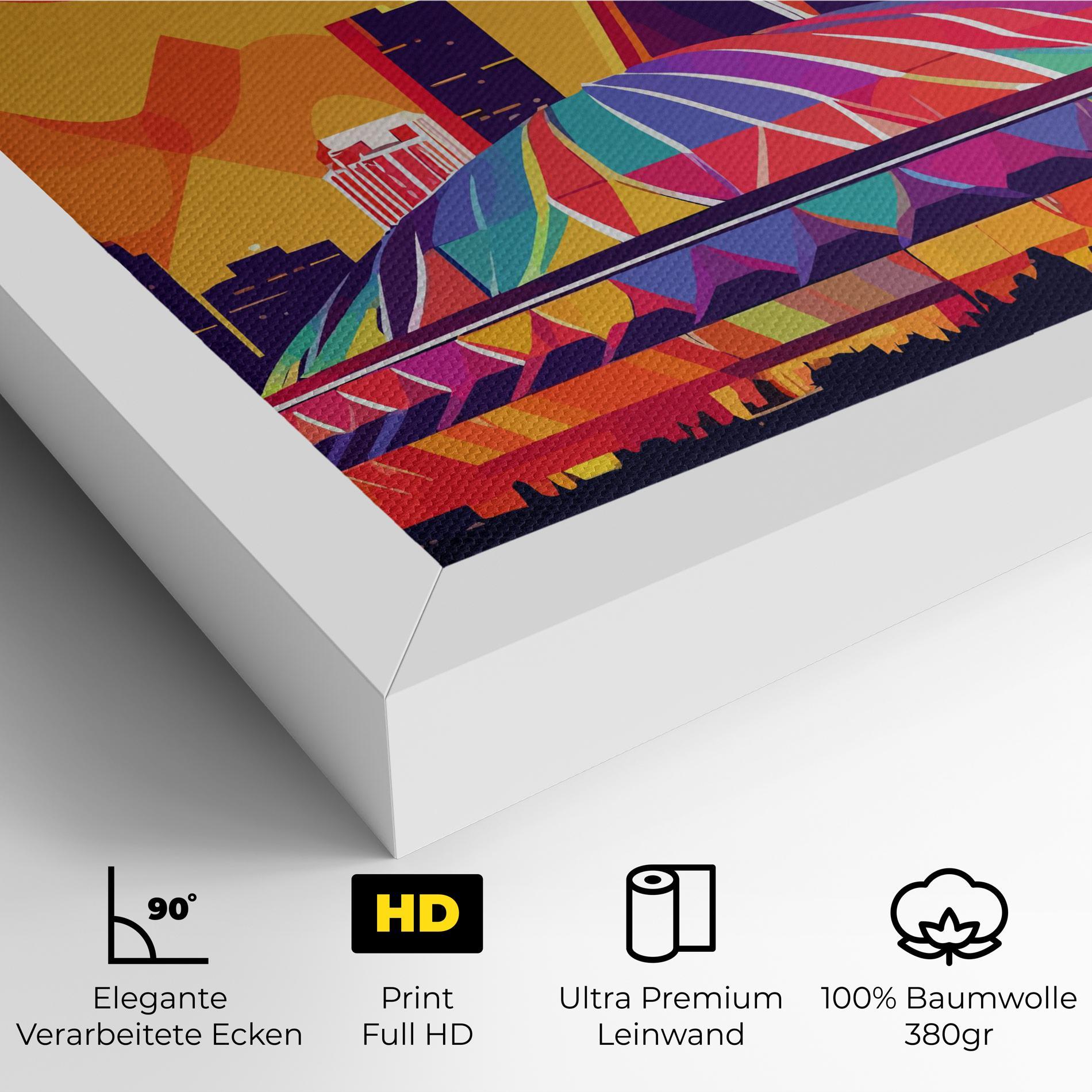 Leinwandbild Olympic Stadium mockup 4