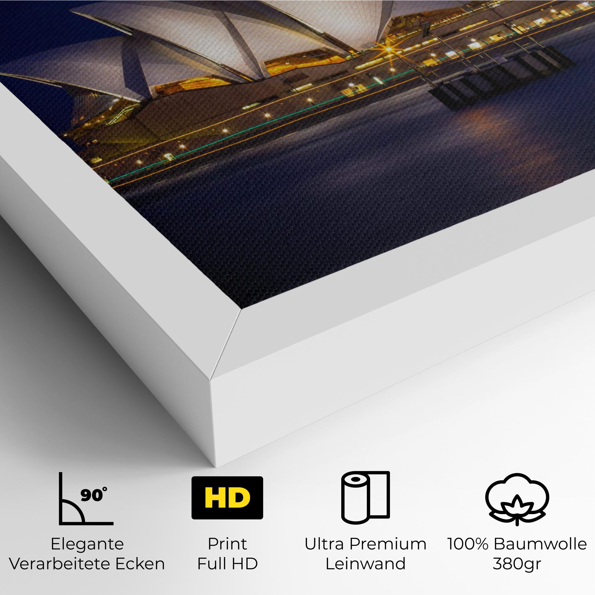 Leinwandbild Opera House View mockup 4