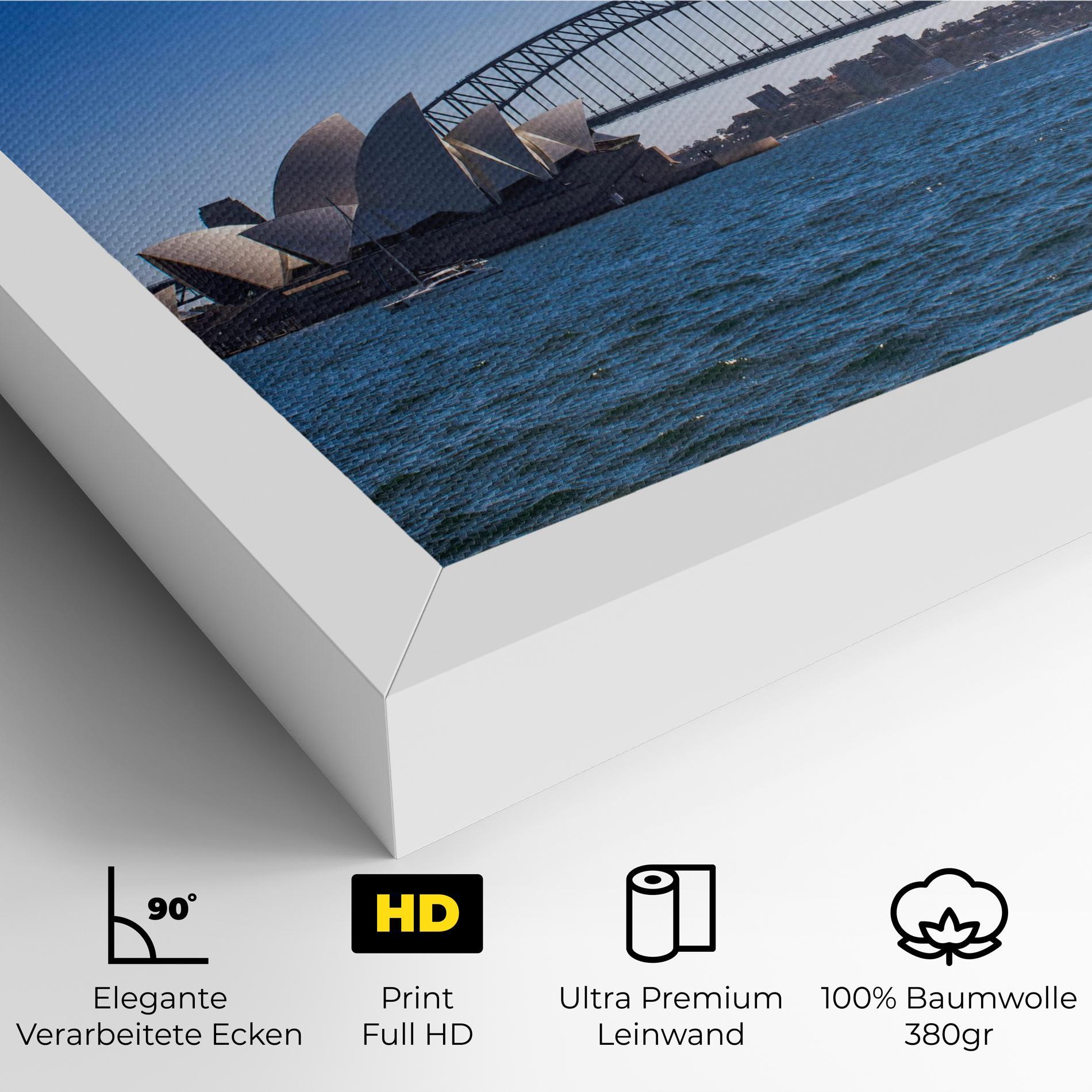 Leinwandbild Sydney Day Bridge mockup 4