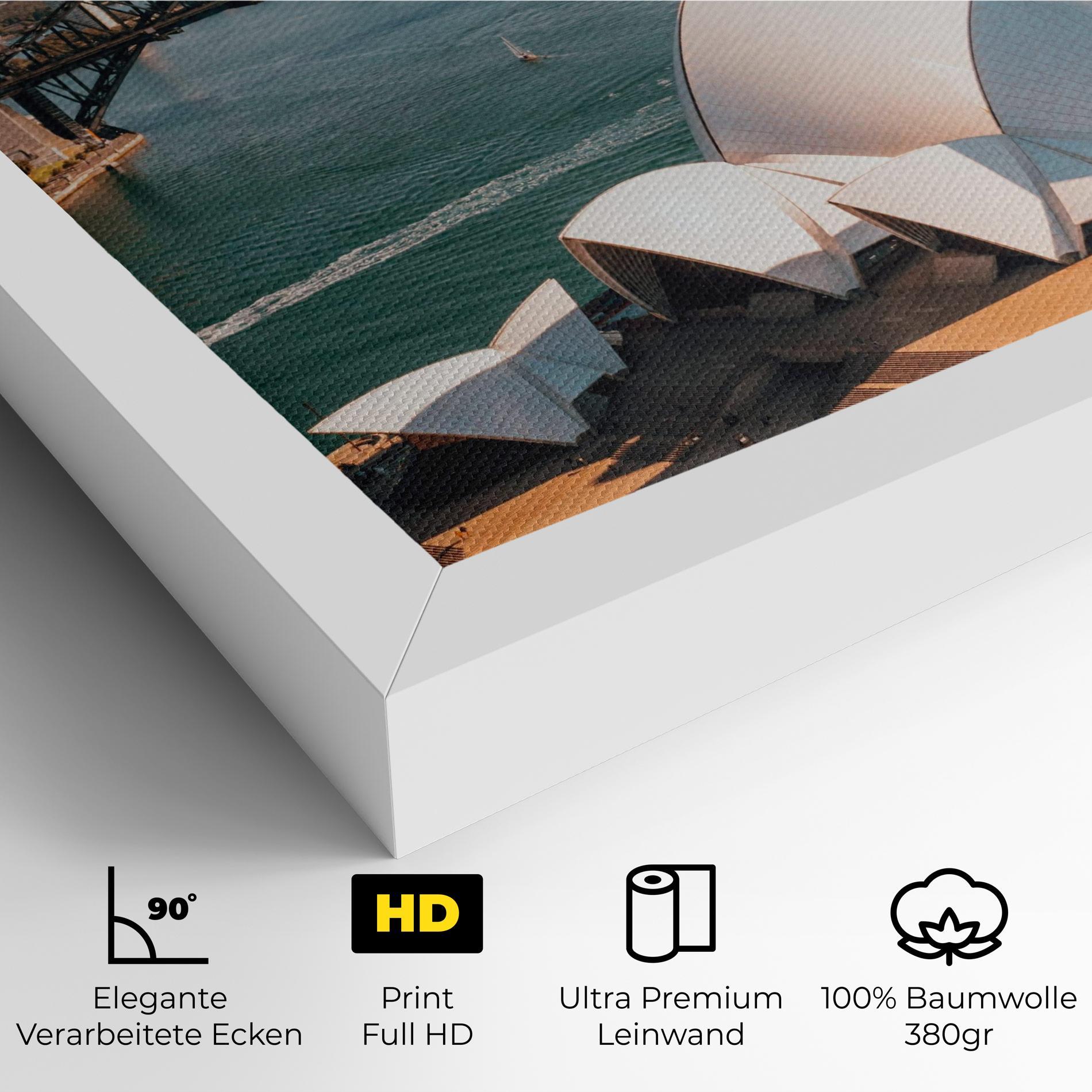 Leinwandbild Sydney View mockup 4