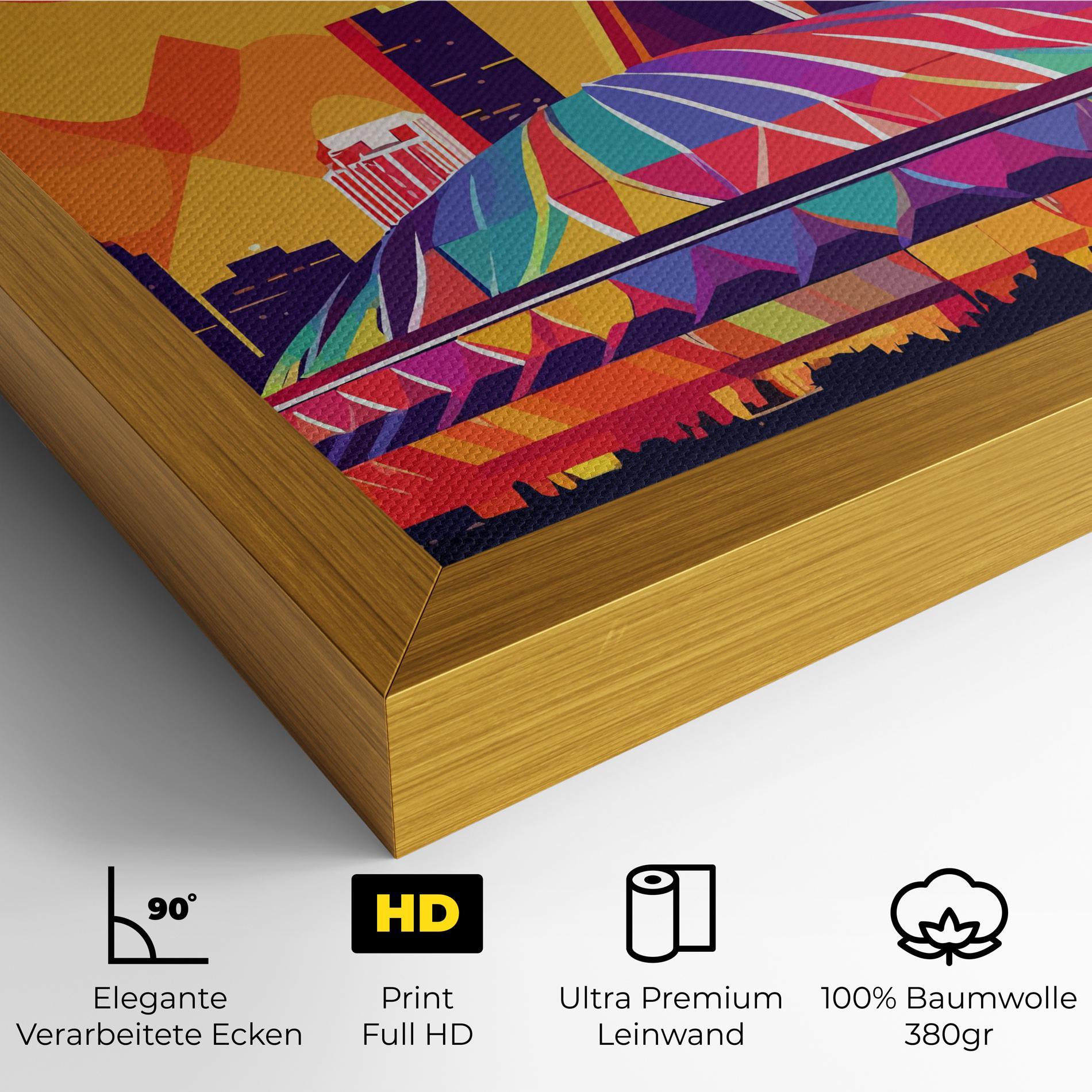 Leinwandbild Olympic Stadium mockup 4