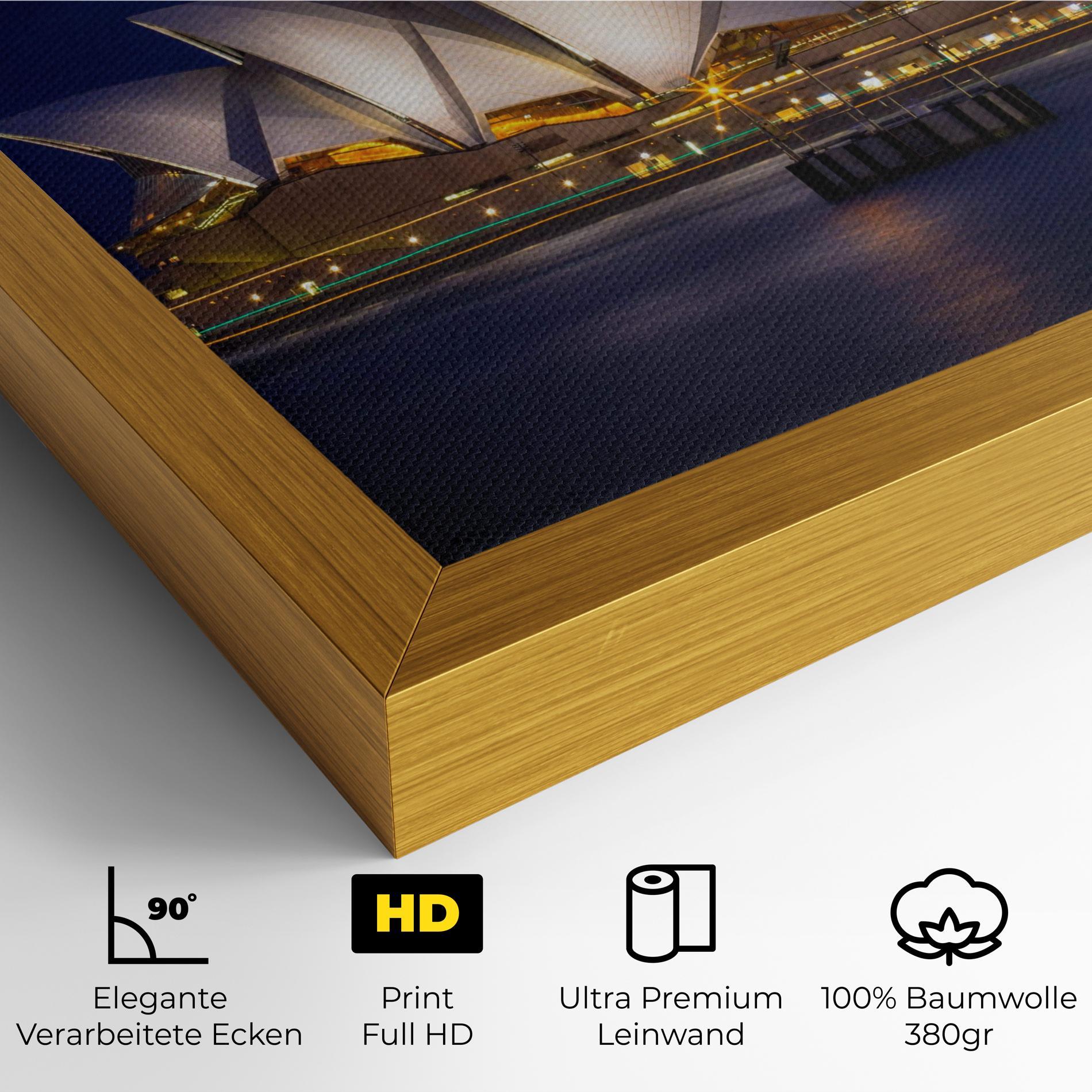 Leinwandbild Opera House View mockup 4