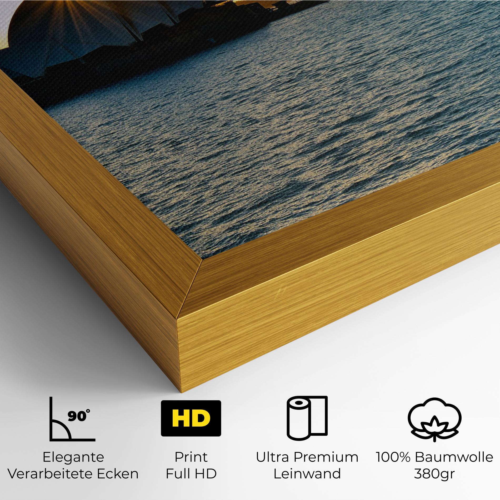 Leinwandbild Sunrise Sydney mockup 4