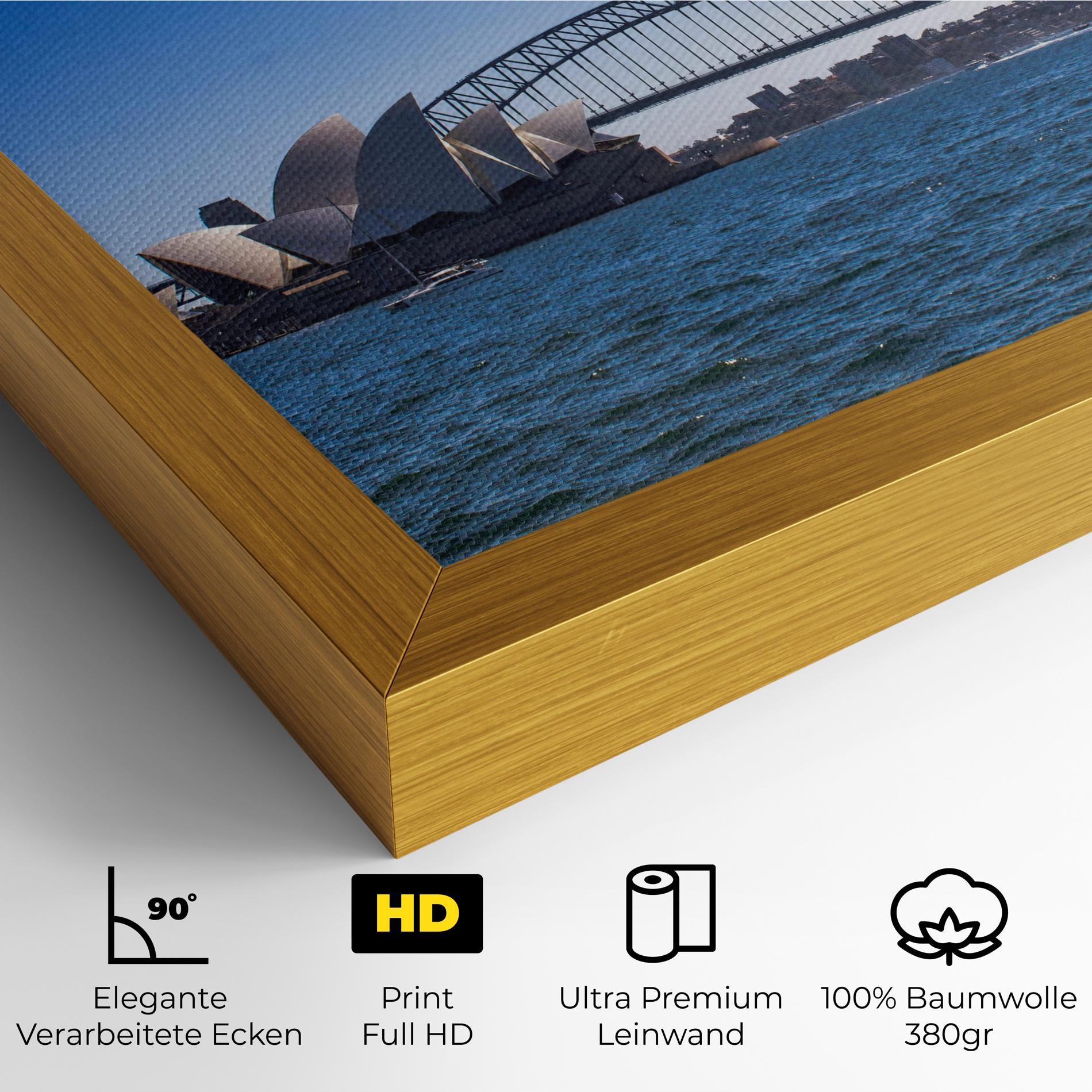 Leinwandbild Sydney Day Bridge mockup 4