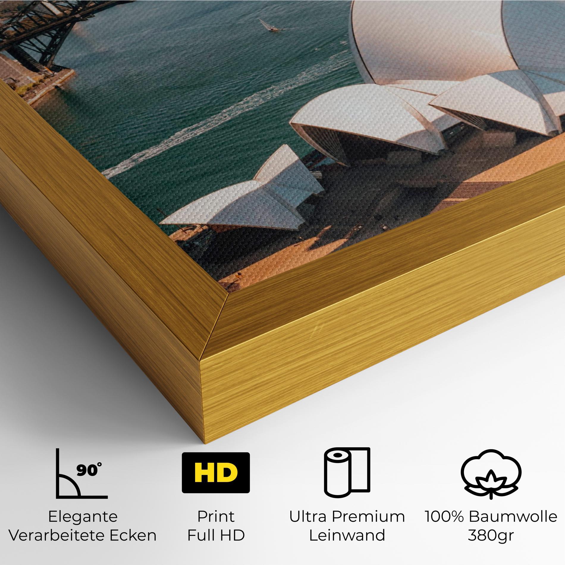 Leinwandbild Sydney View mockup 4