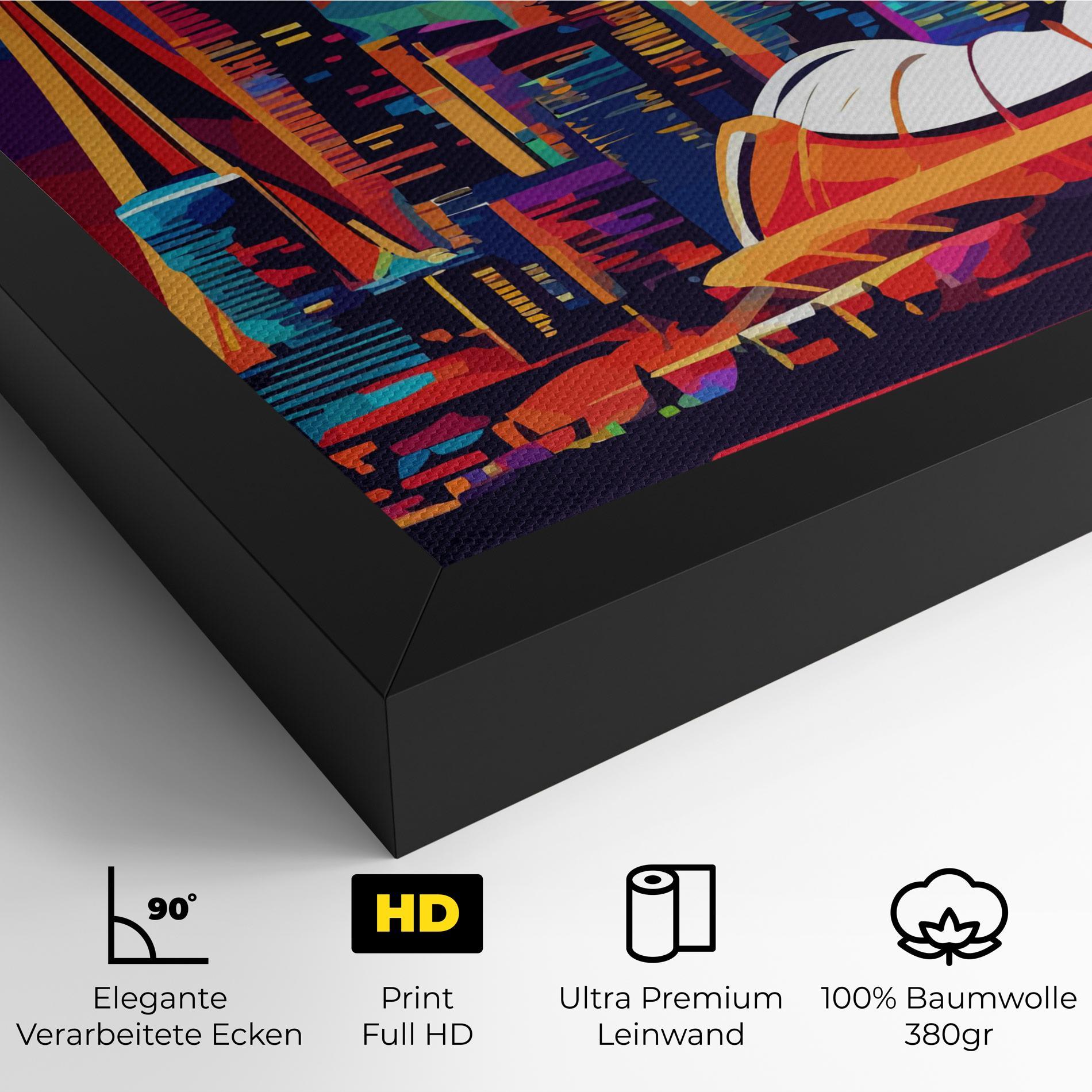 Leinwandbild Olympic Stadium Art mockup 4