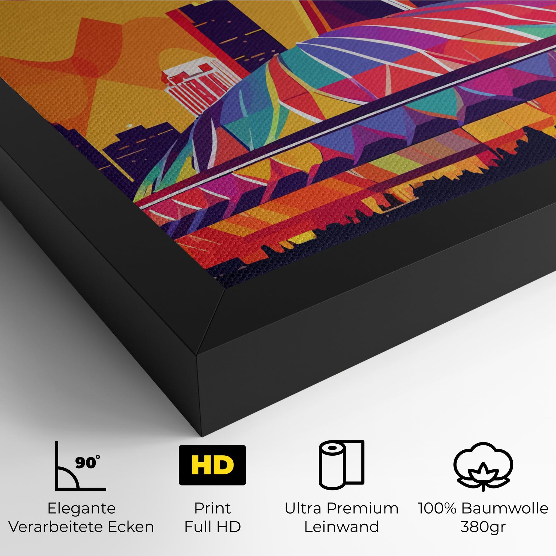 Leinwandbild Olympic Stadium mockup 4