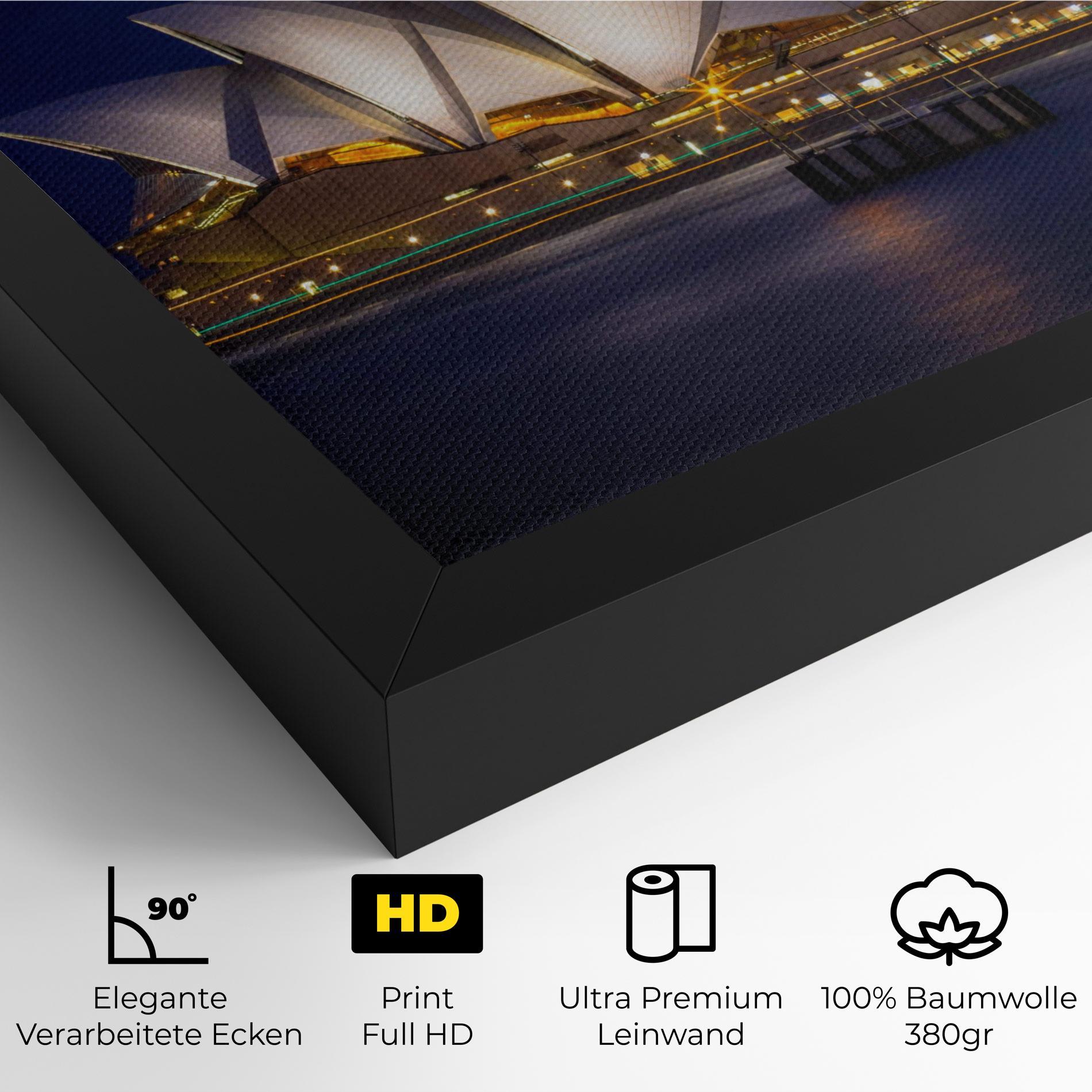 Leinwandbild Opera House View mockup 4