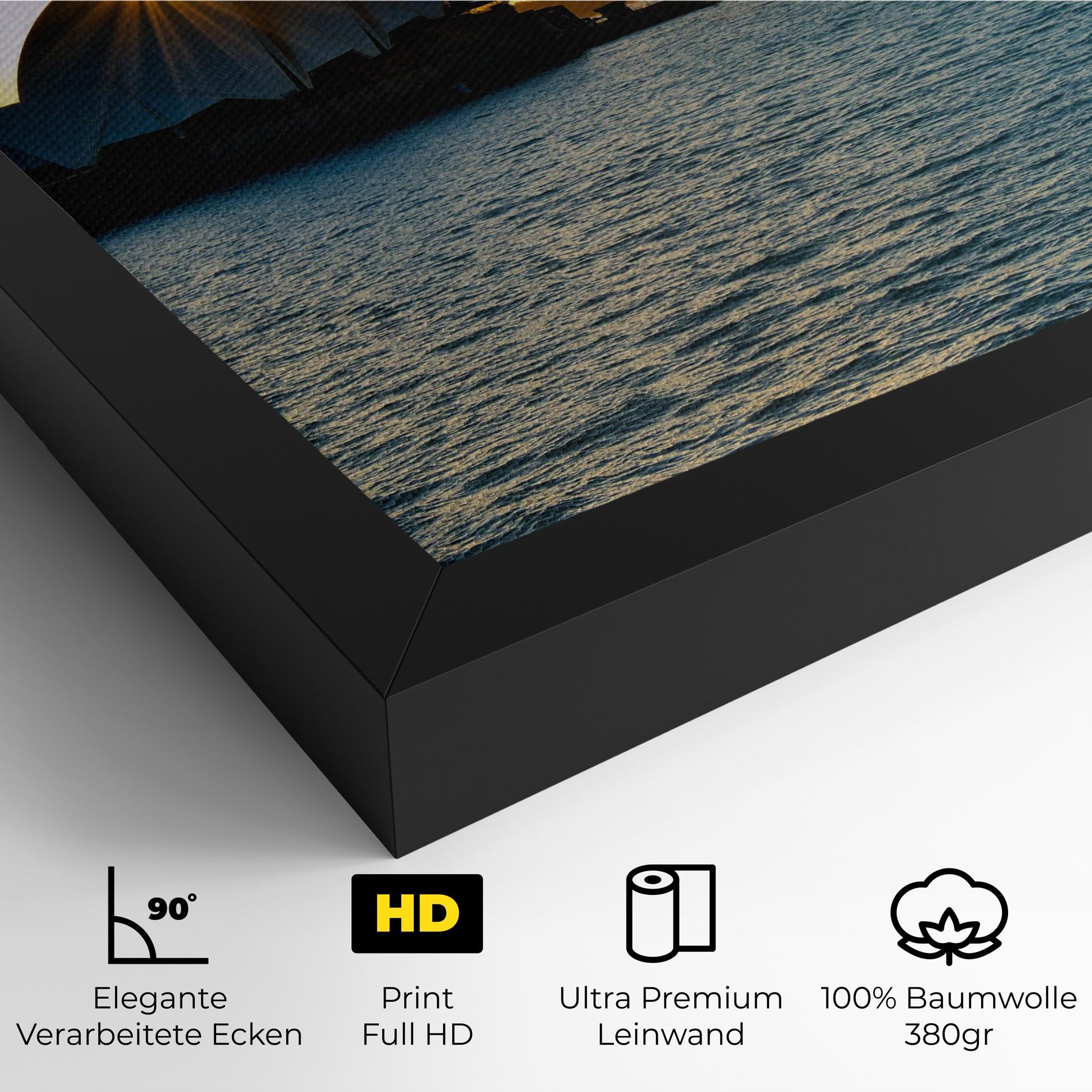 Leinwandbild Sunrise Sydney mockup 4