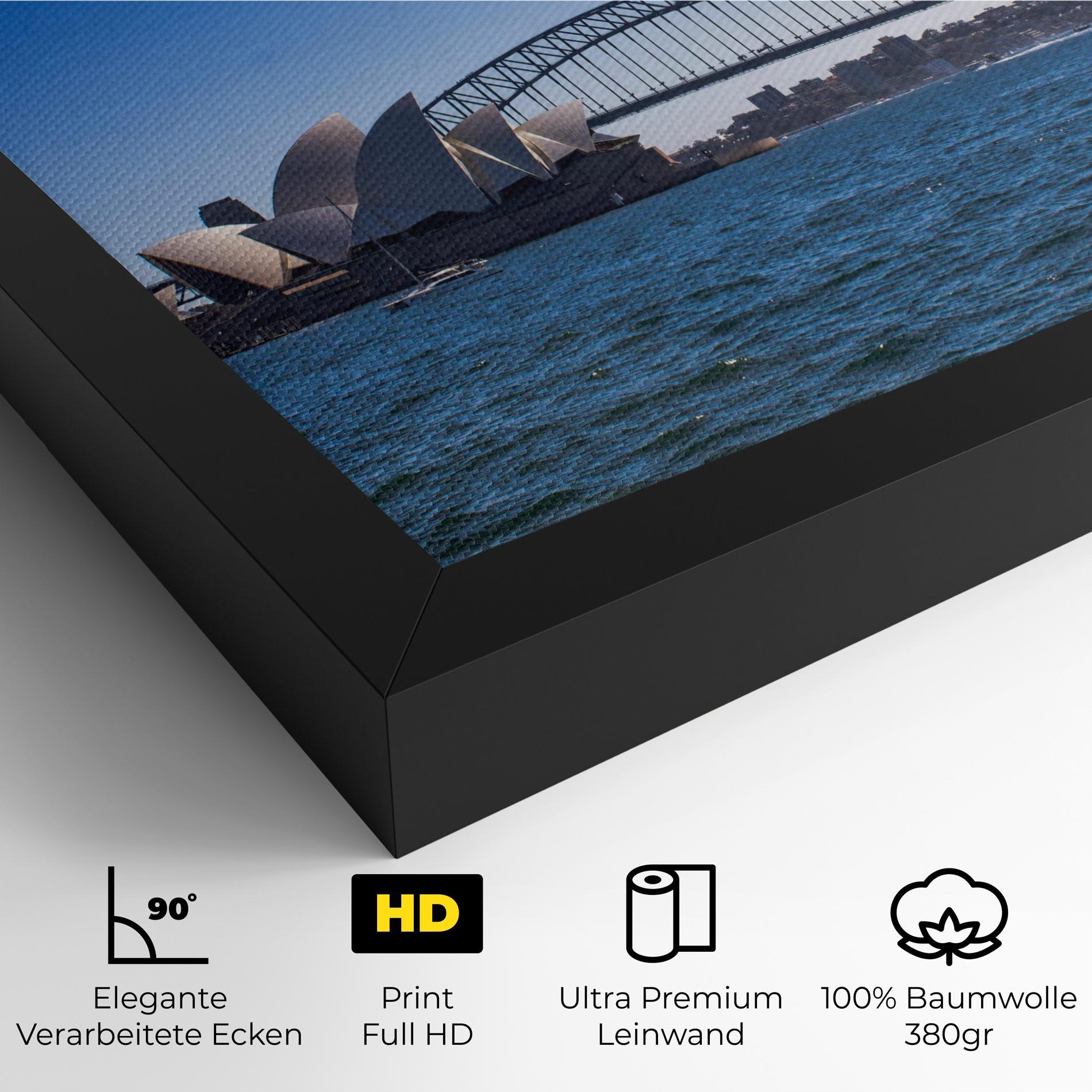 Leinwandbild Sydney Day Bridge mockup 4