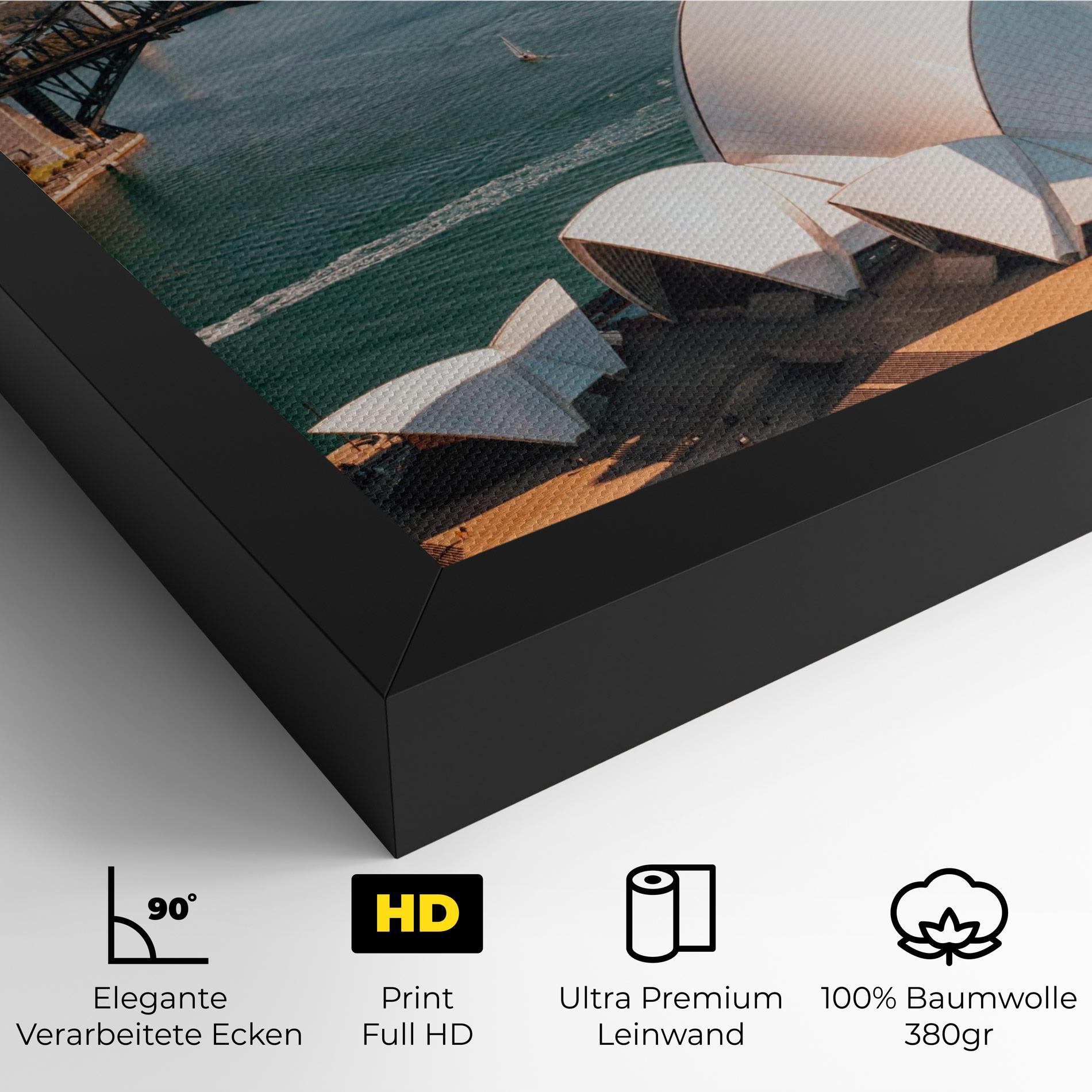 Leinwandbild Sydney View mockup 4