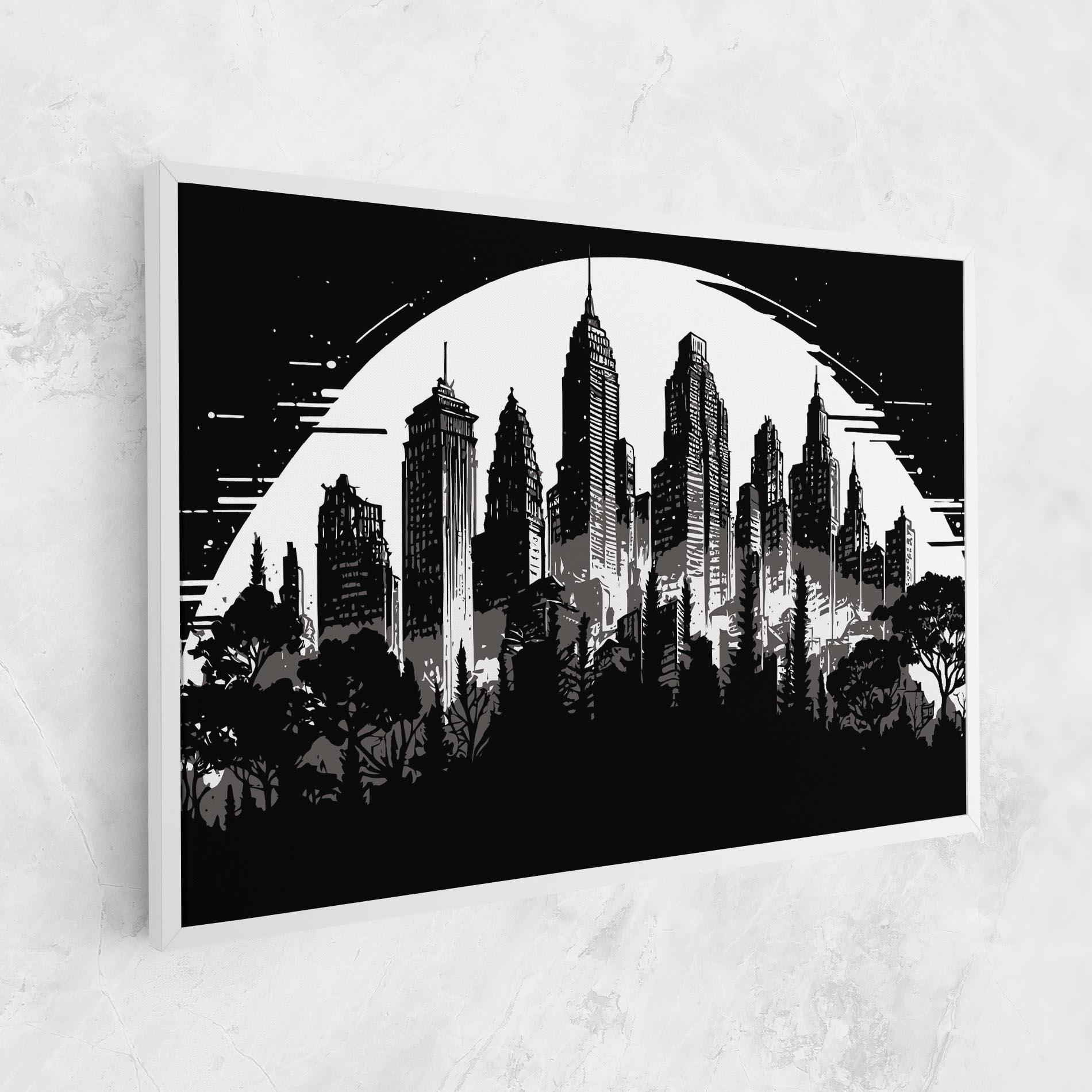 Leinwandbild Australia Moon mockup 1