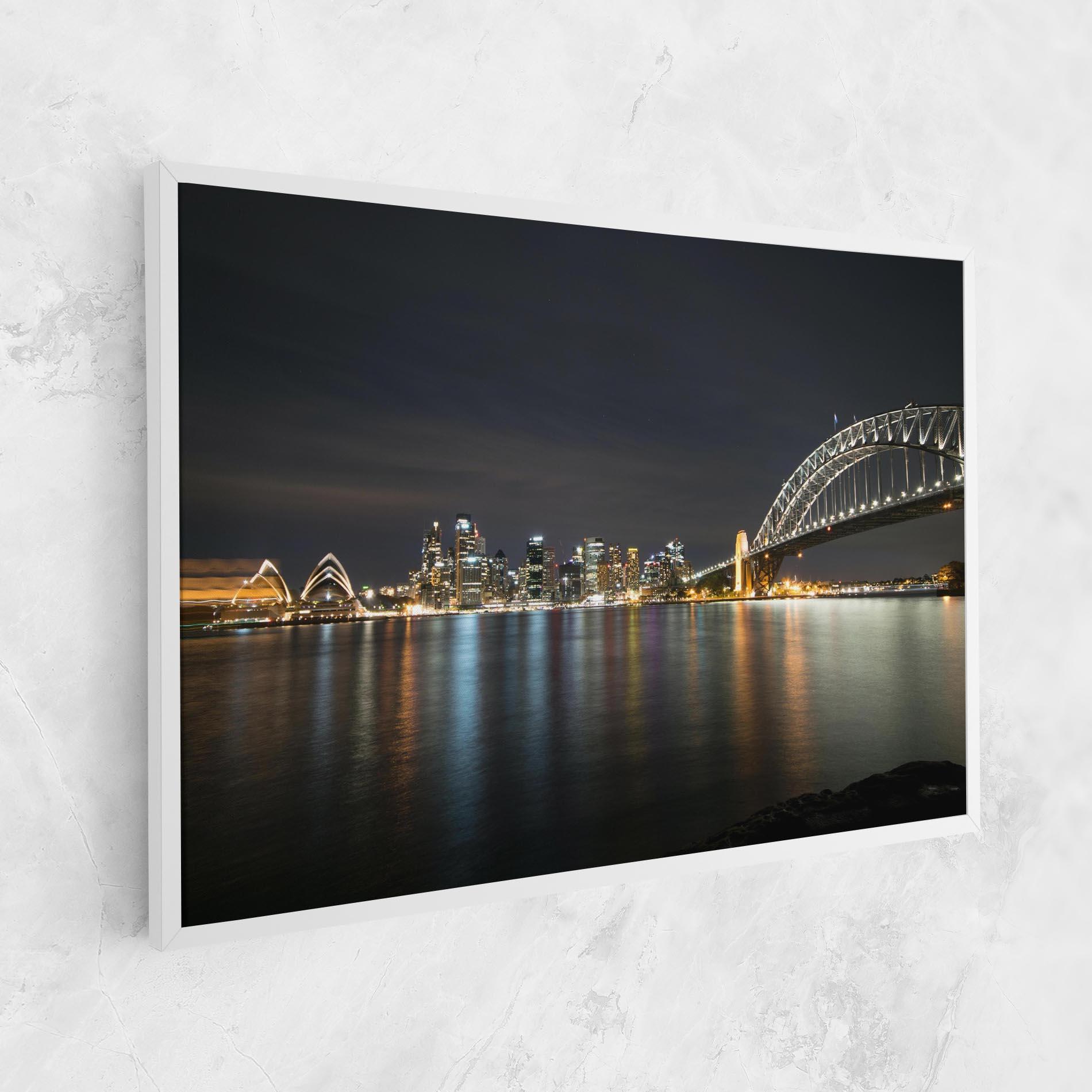 Leinwandbild Harbour Bridge mockup 1