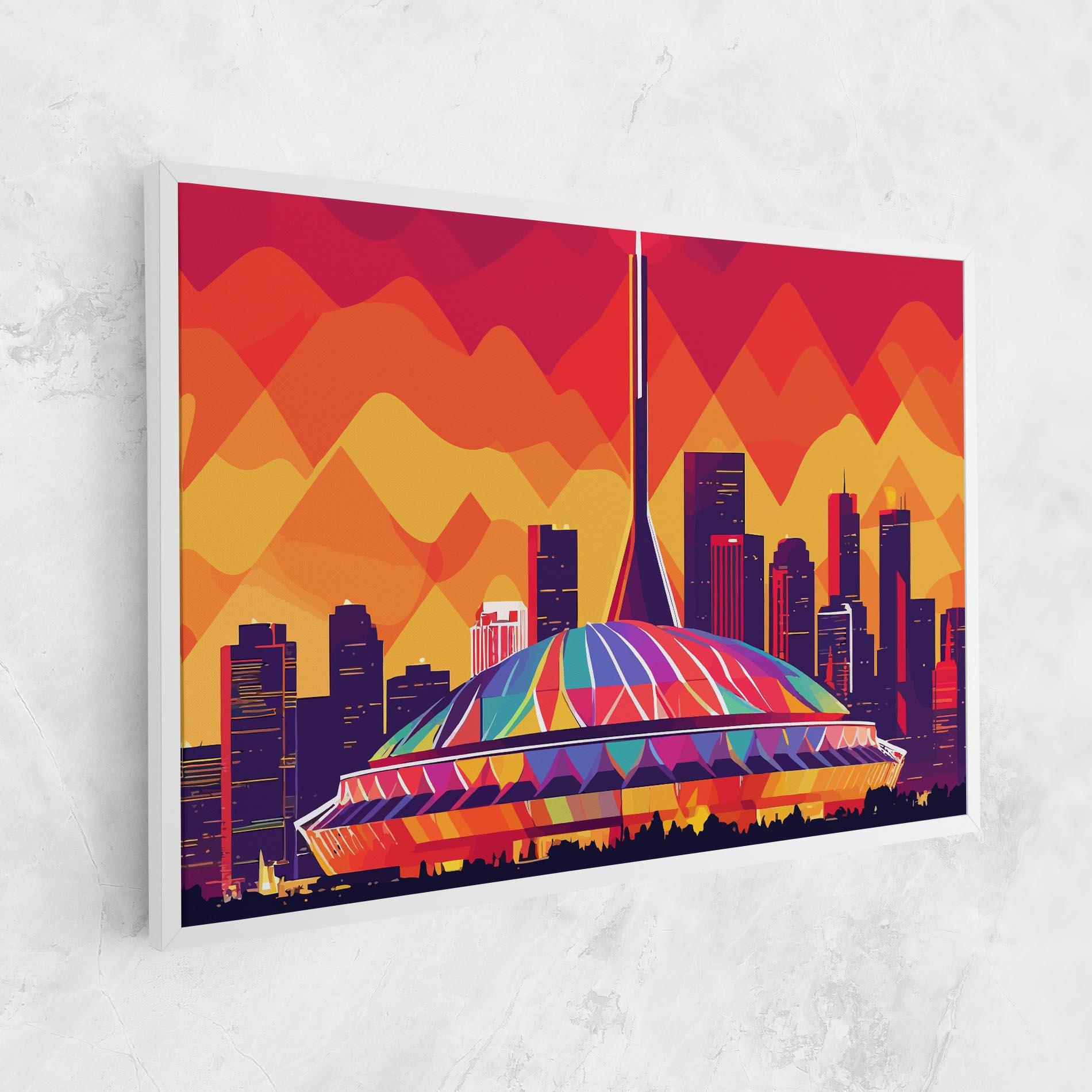 Leinwandbild Olympic Stadium mockup 1