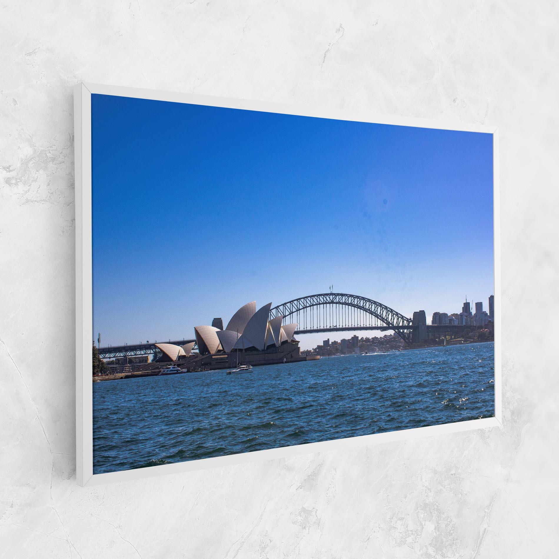 Leinwandbild Sydney Day Bridge mockup 1