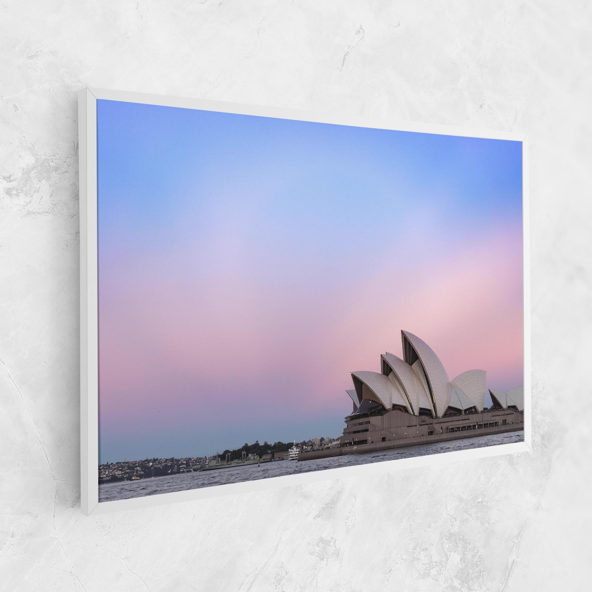 Leinwandbild Sydney Purple Sky mockup 1