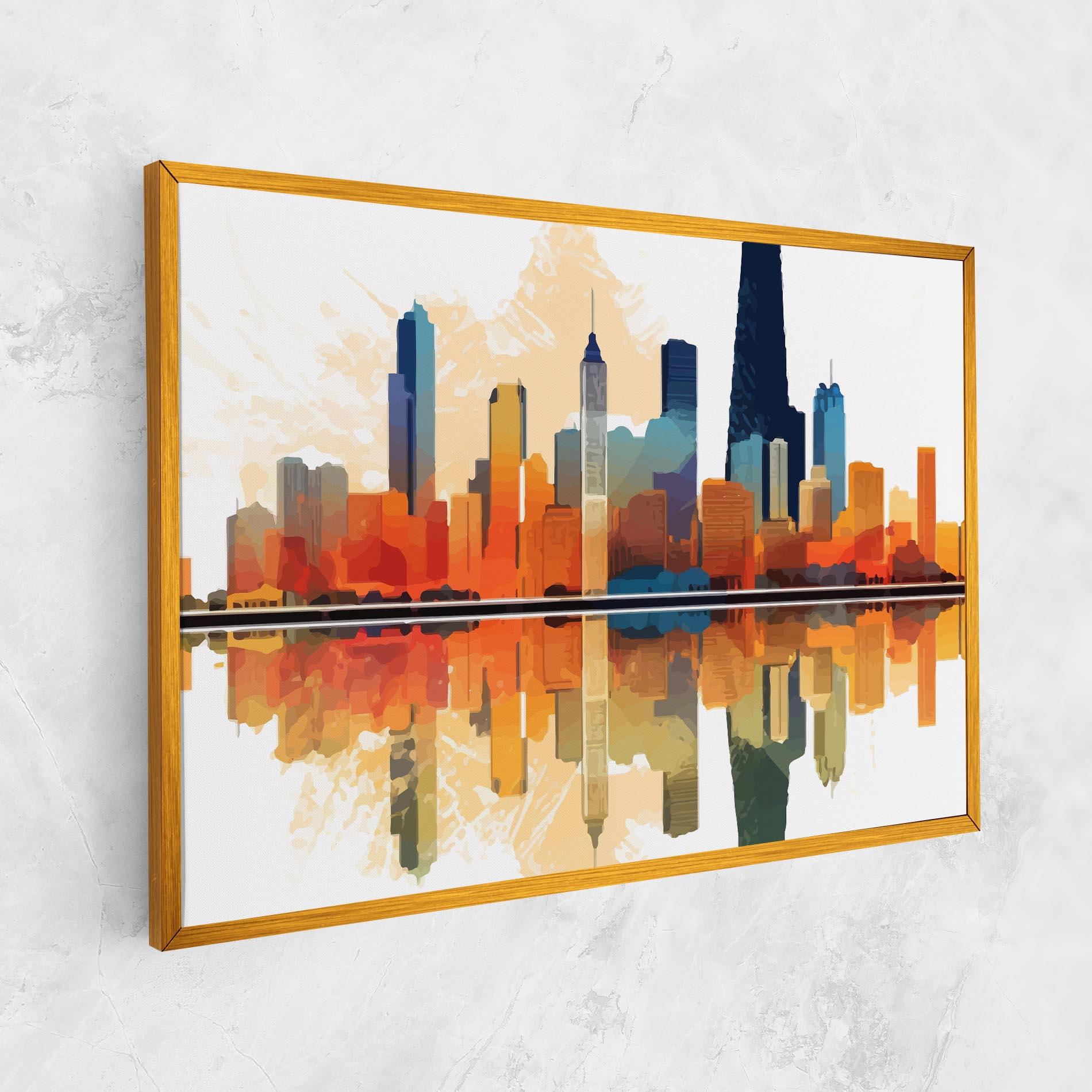 Leinwandbild Australian River mockup 1
