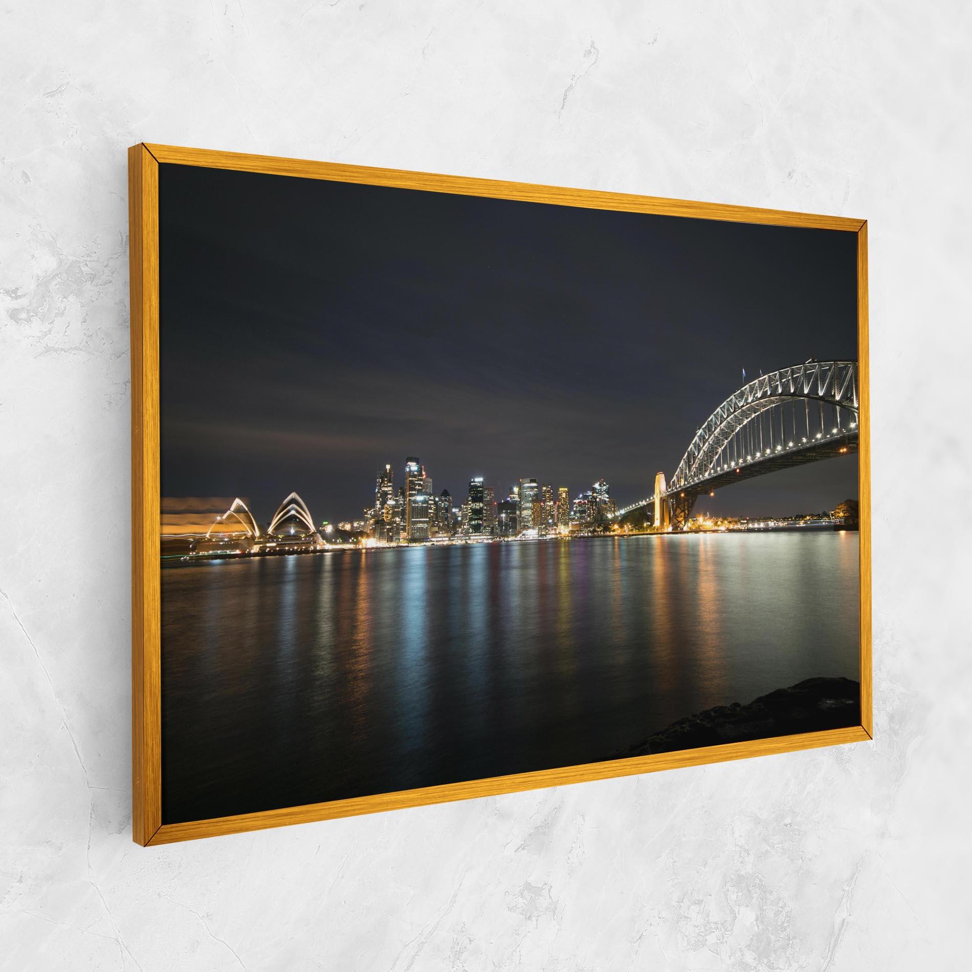 Leinwandbild Harbour Bridge mockup 1