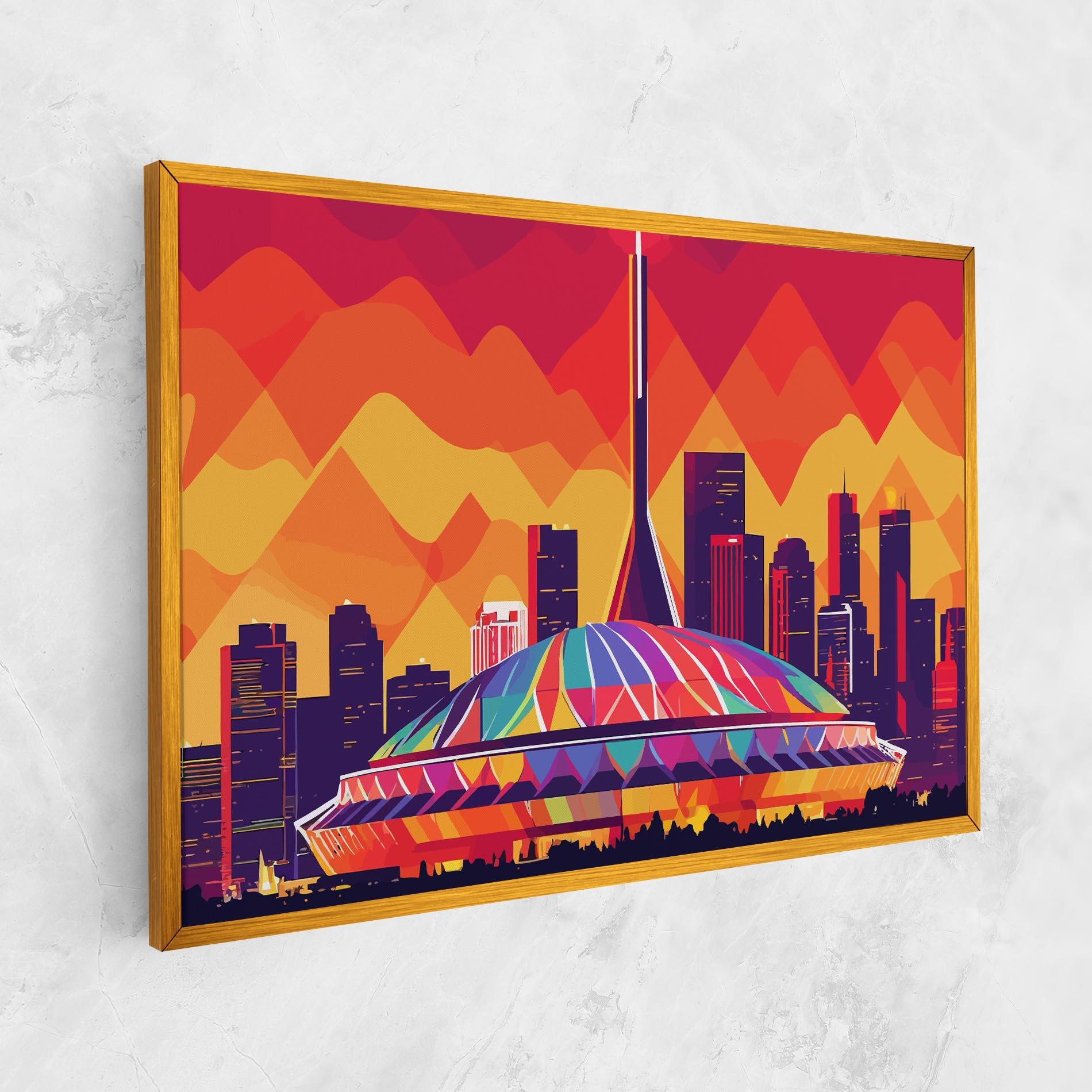 Leinwandbild Olympic Stadium mockup 1