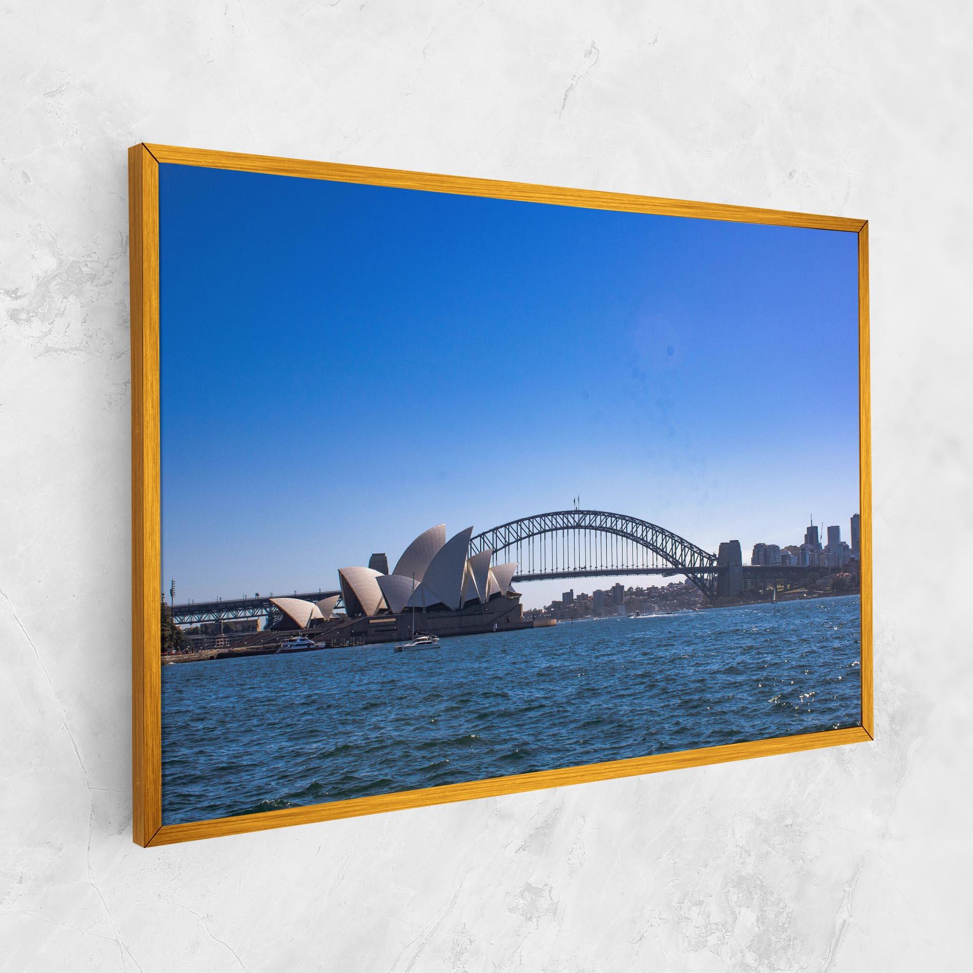 Leinwandbild Sydney Day Bridge mockup 1