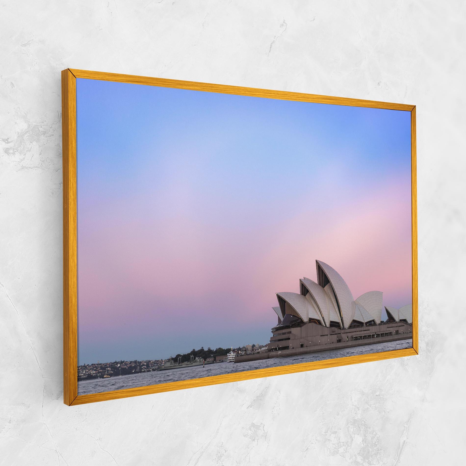 Leinwandbild Sydney Purple Sky mockup 1