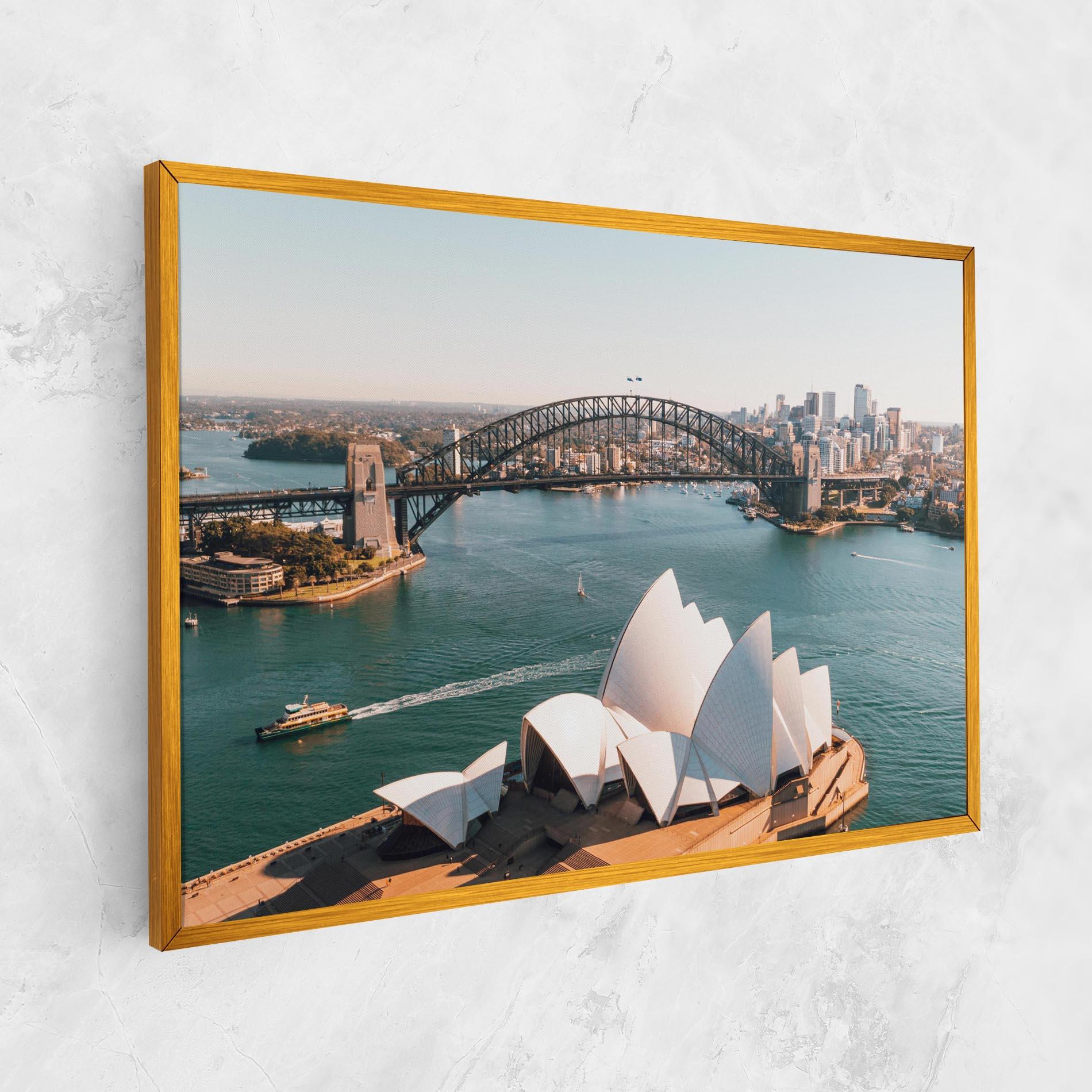 Leinwandbild Sydney View mockup 1