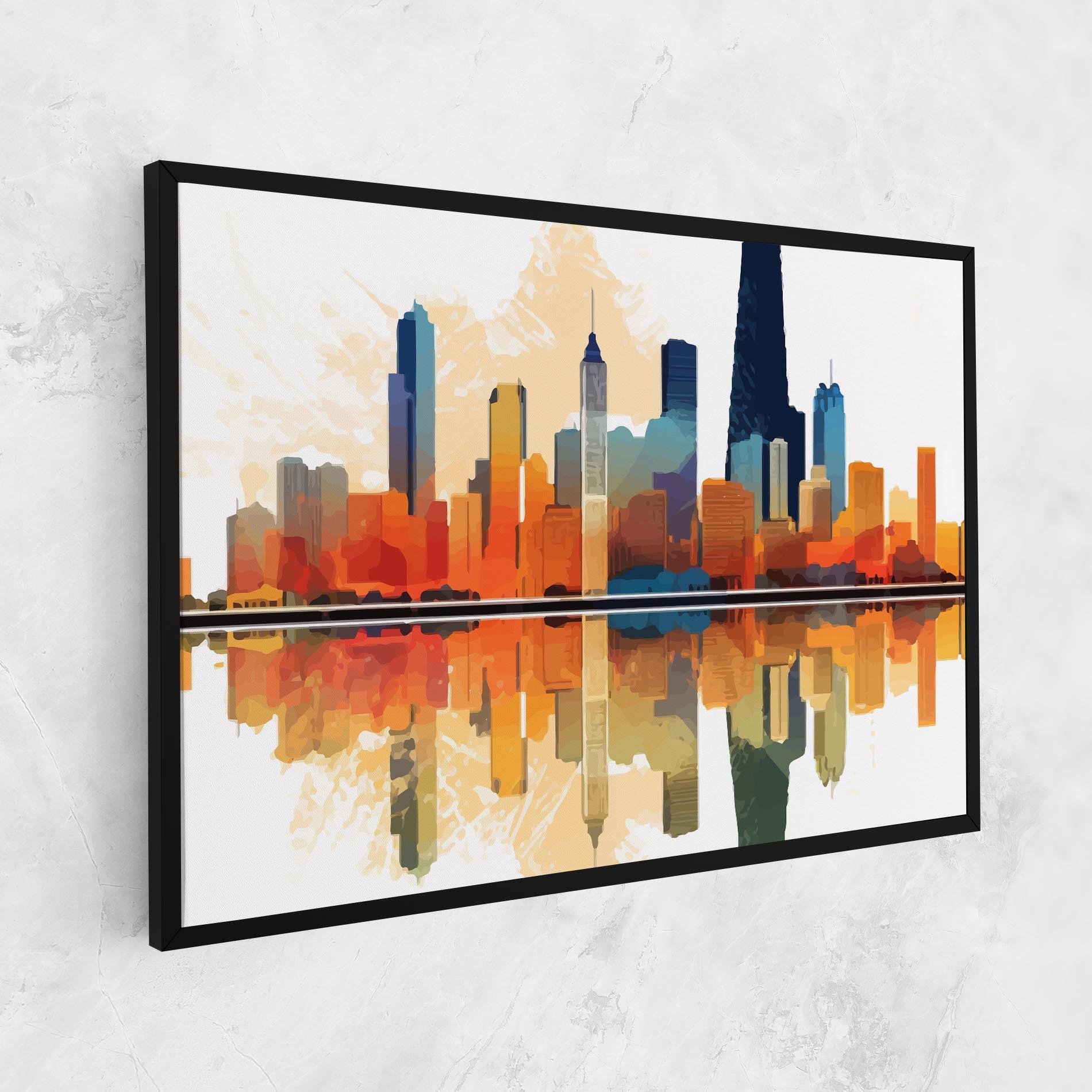Leinwandbild Australian River mockup 1