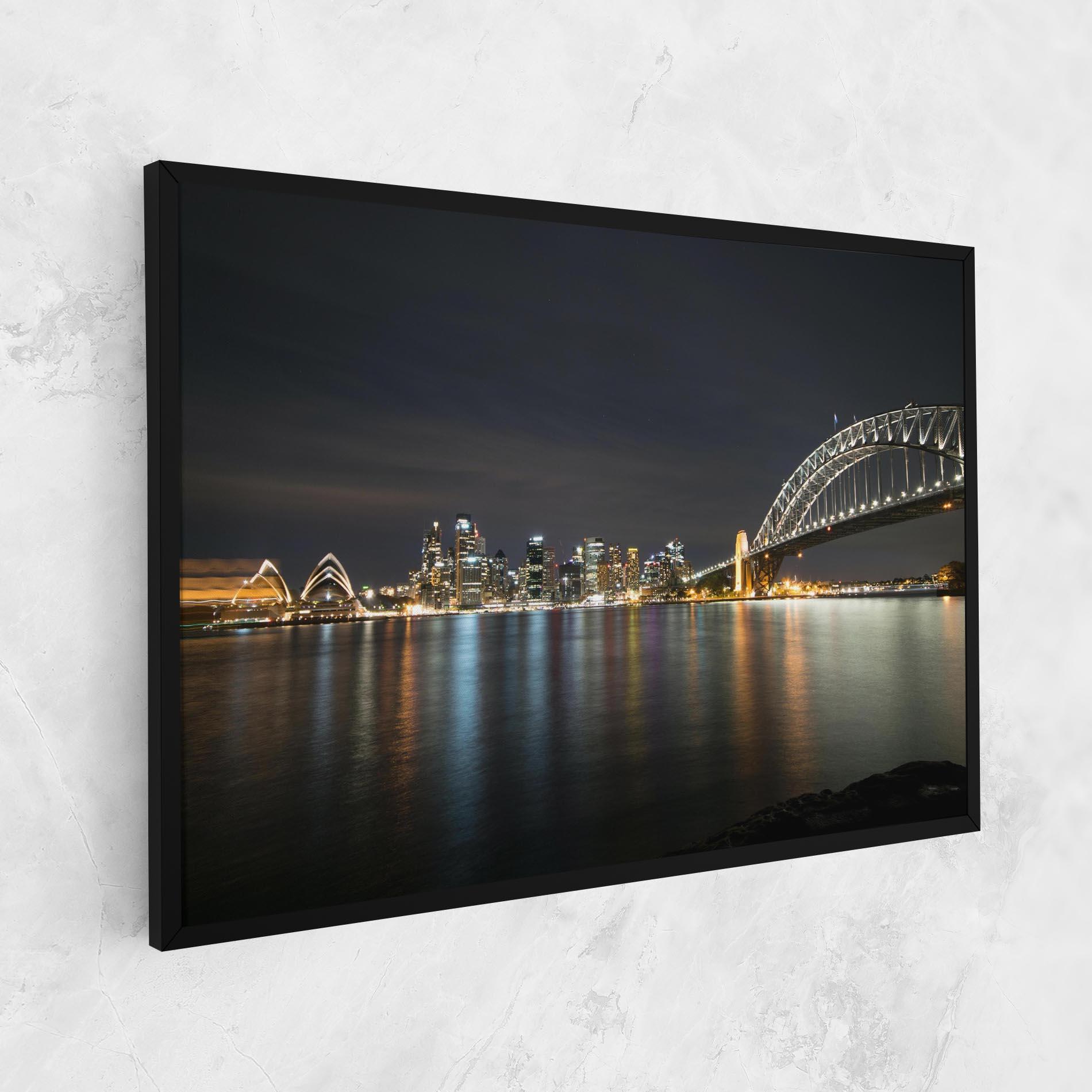 Leinwandbild Harbour Bridge mockup 1