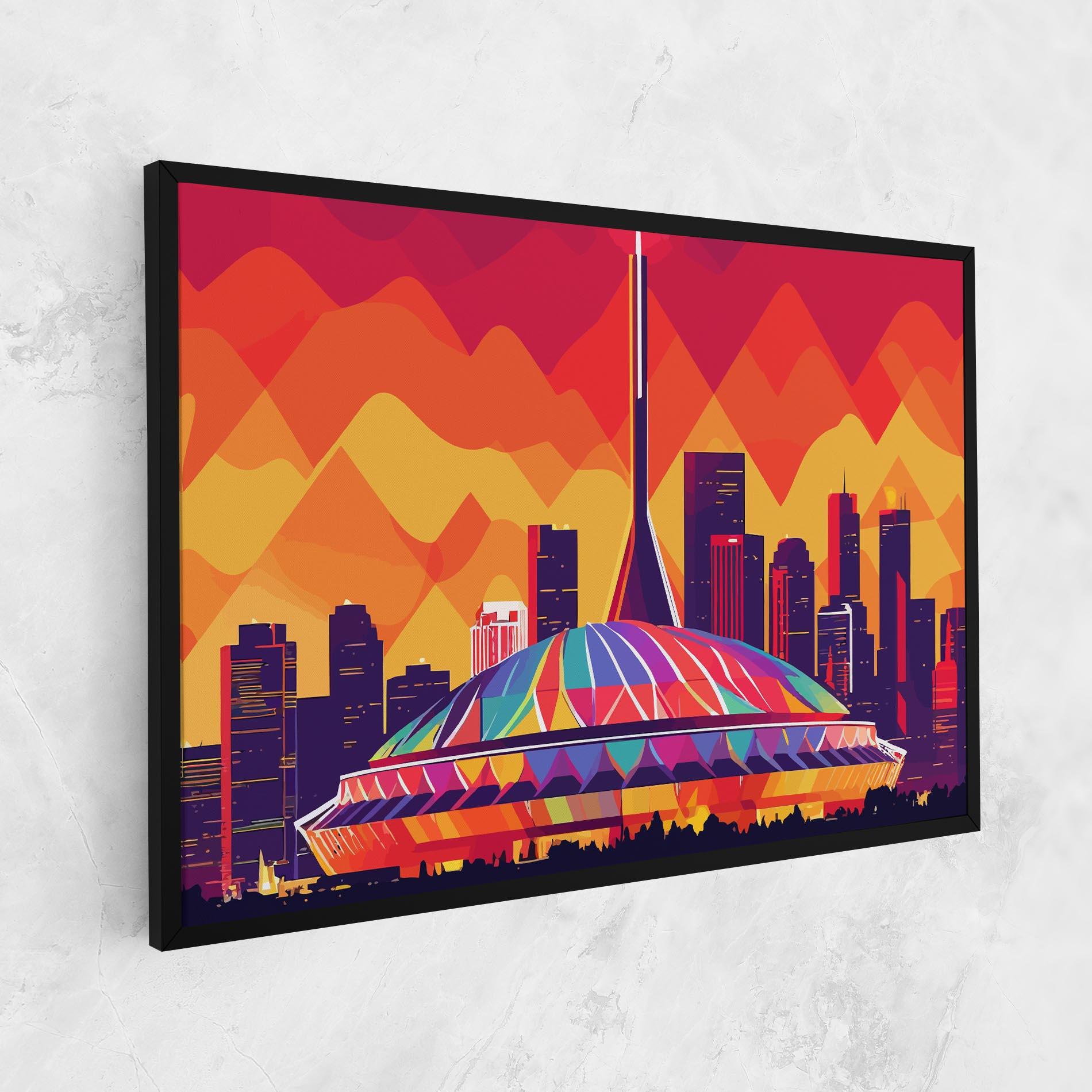 Leinwandbild Olympic Stadium mockup 1