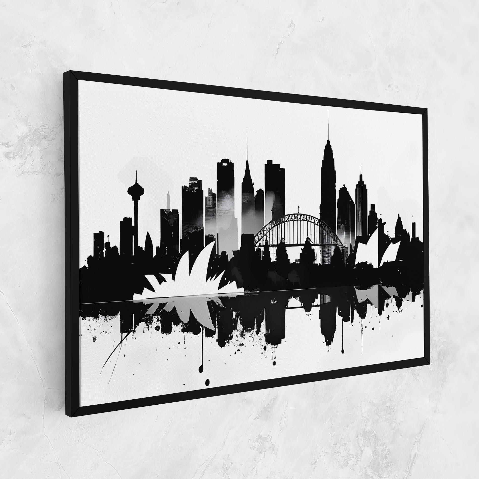 Leinwandbild Opera House Art mockup 1