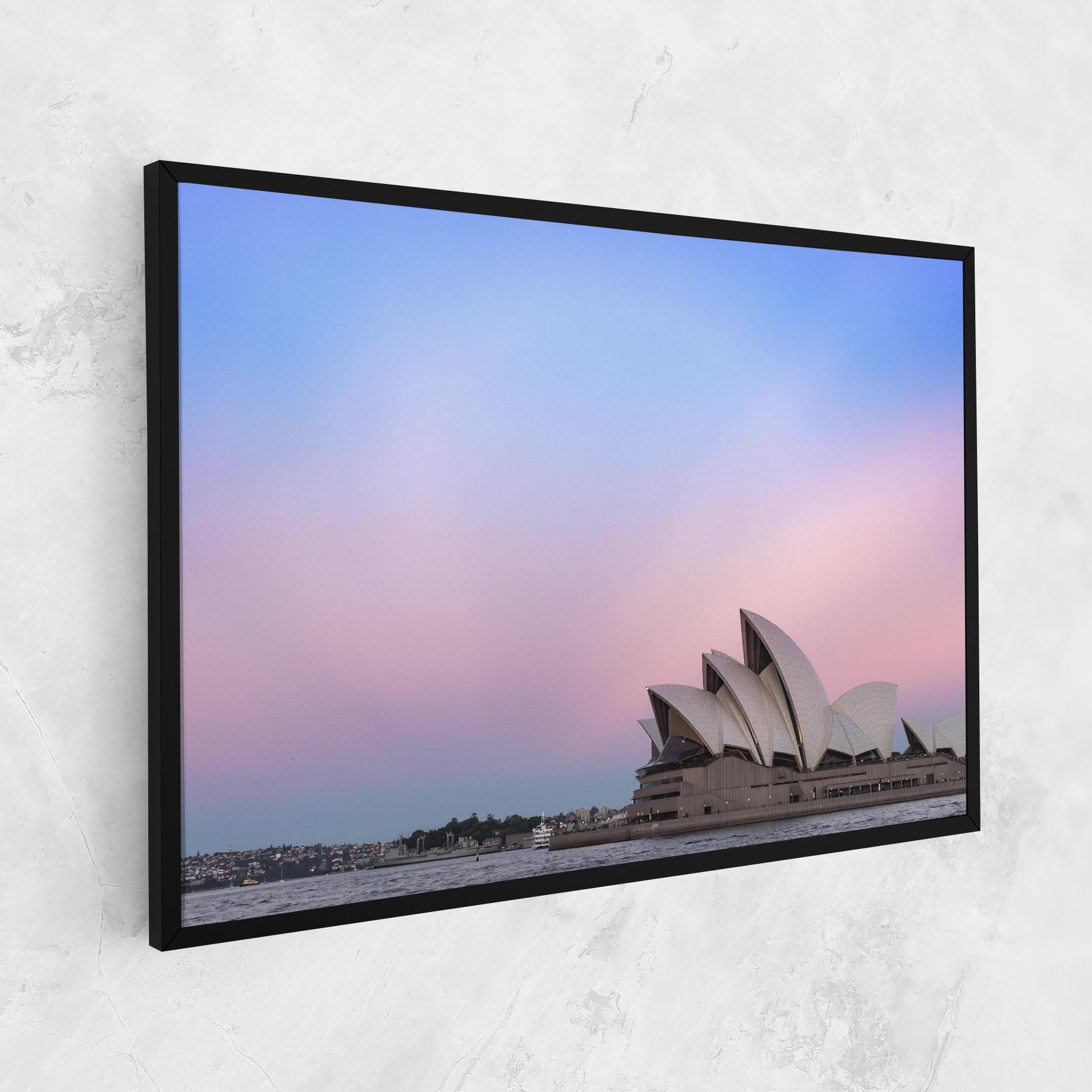 Leinwandbild Sydney Purple Sky mockup 1