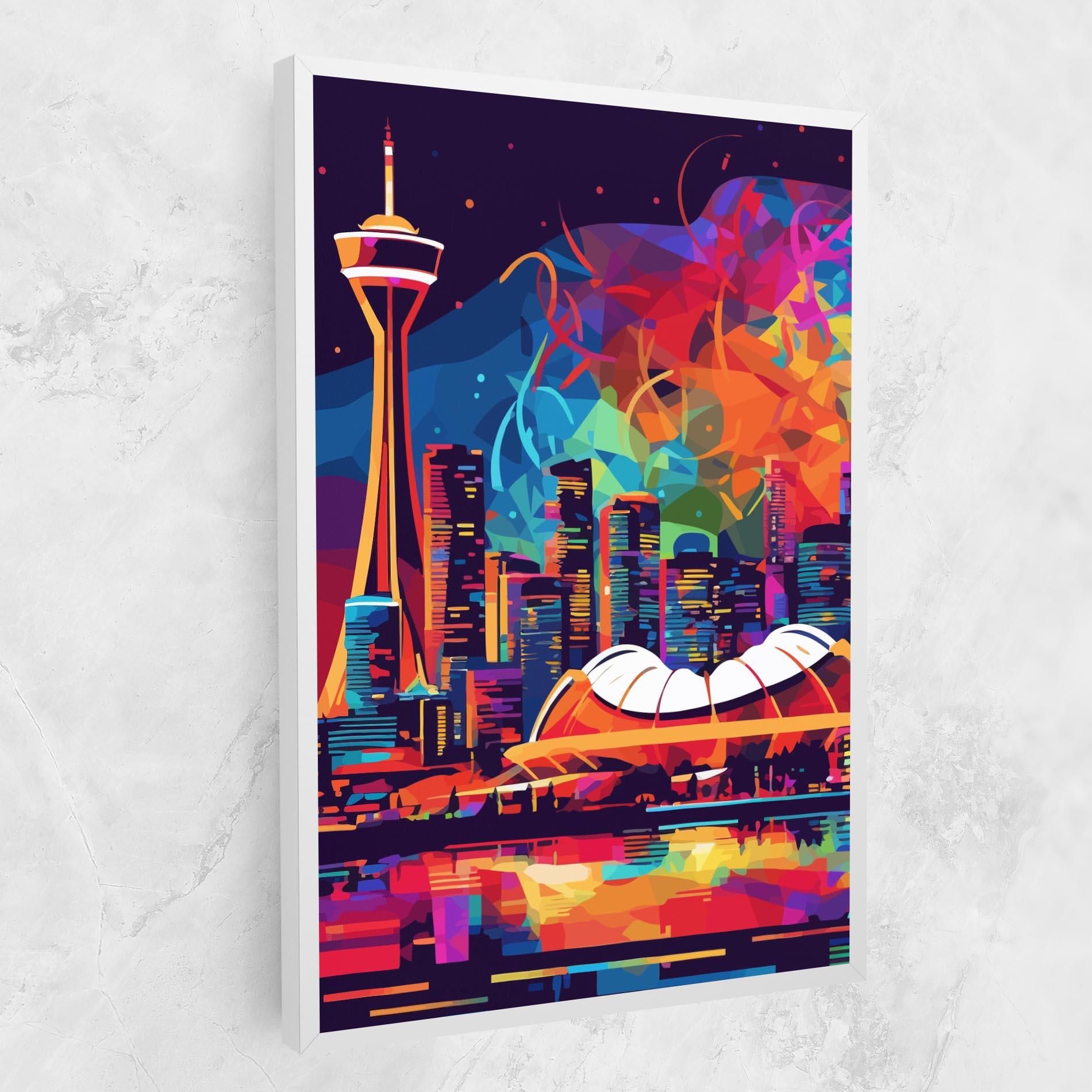 Leinwandbild Olympic Stadium Art mockup 1