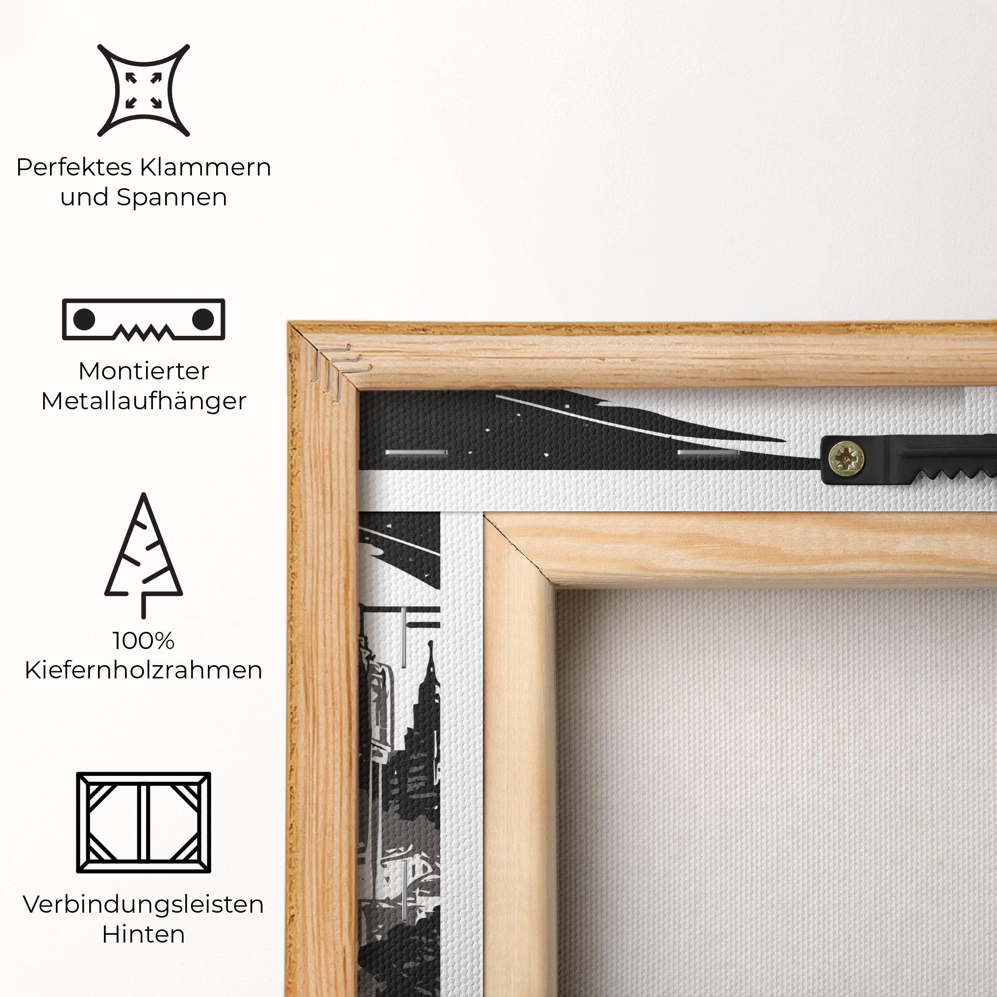 Leinwandbild Australia Moon mockup 5