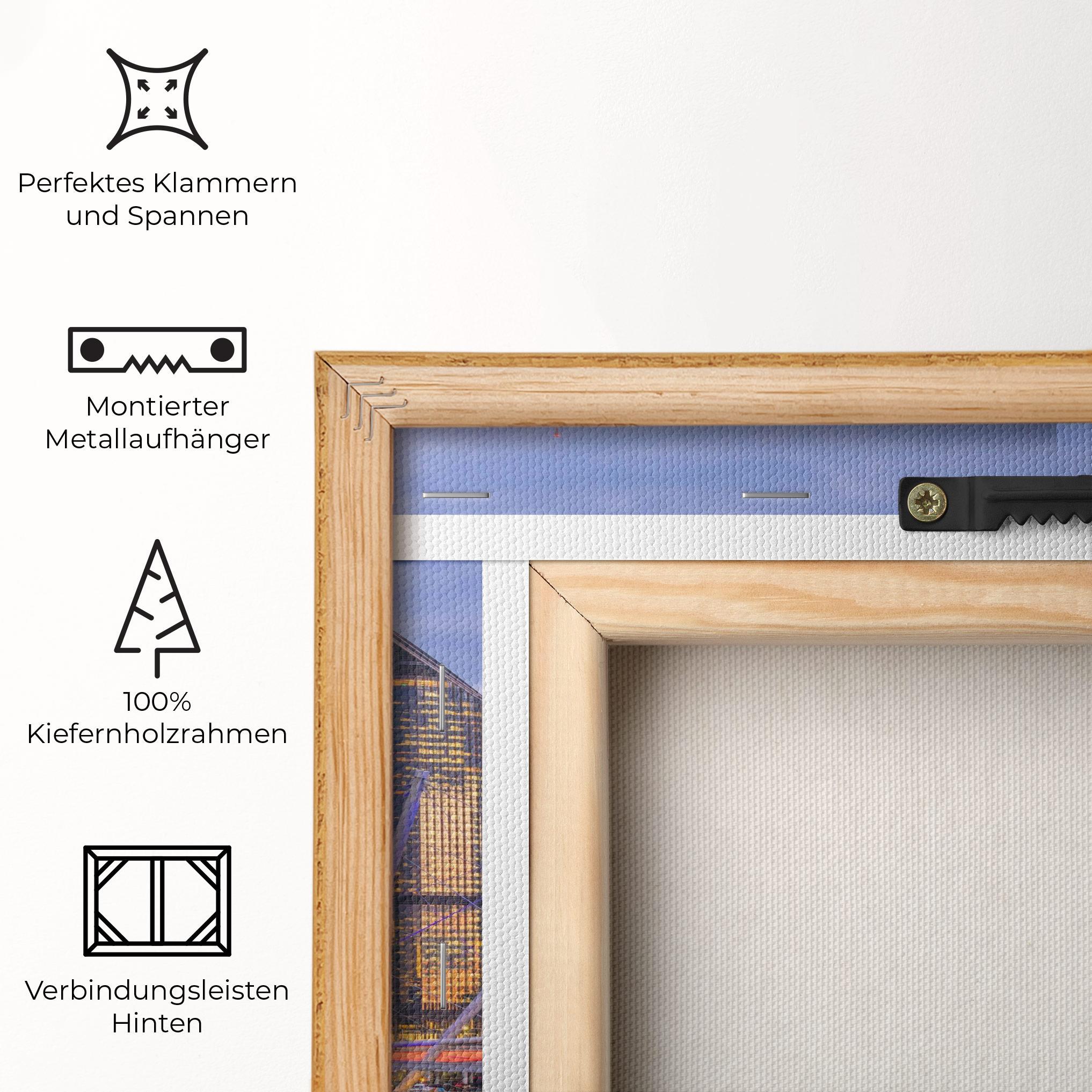 Leinwandbild Brisbane River Australia mockup 5