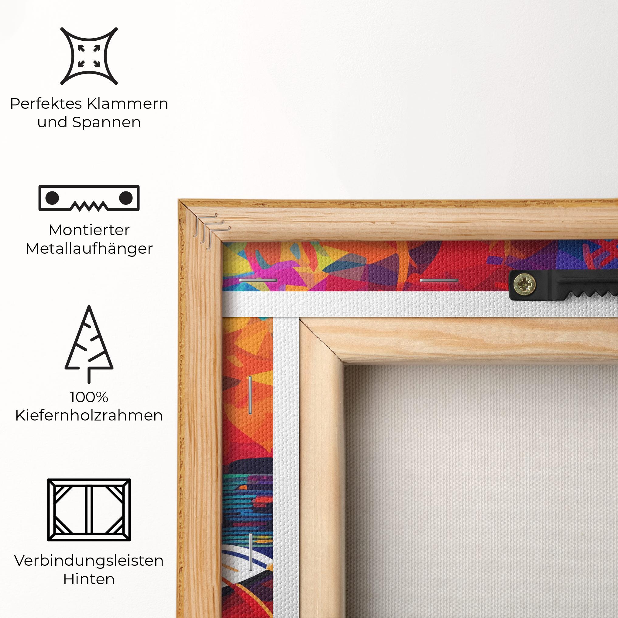 Leinwandbild Olympic Stadium Art mockup 5