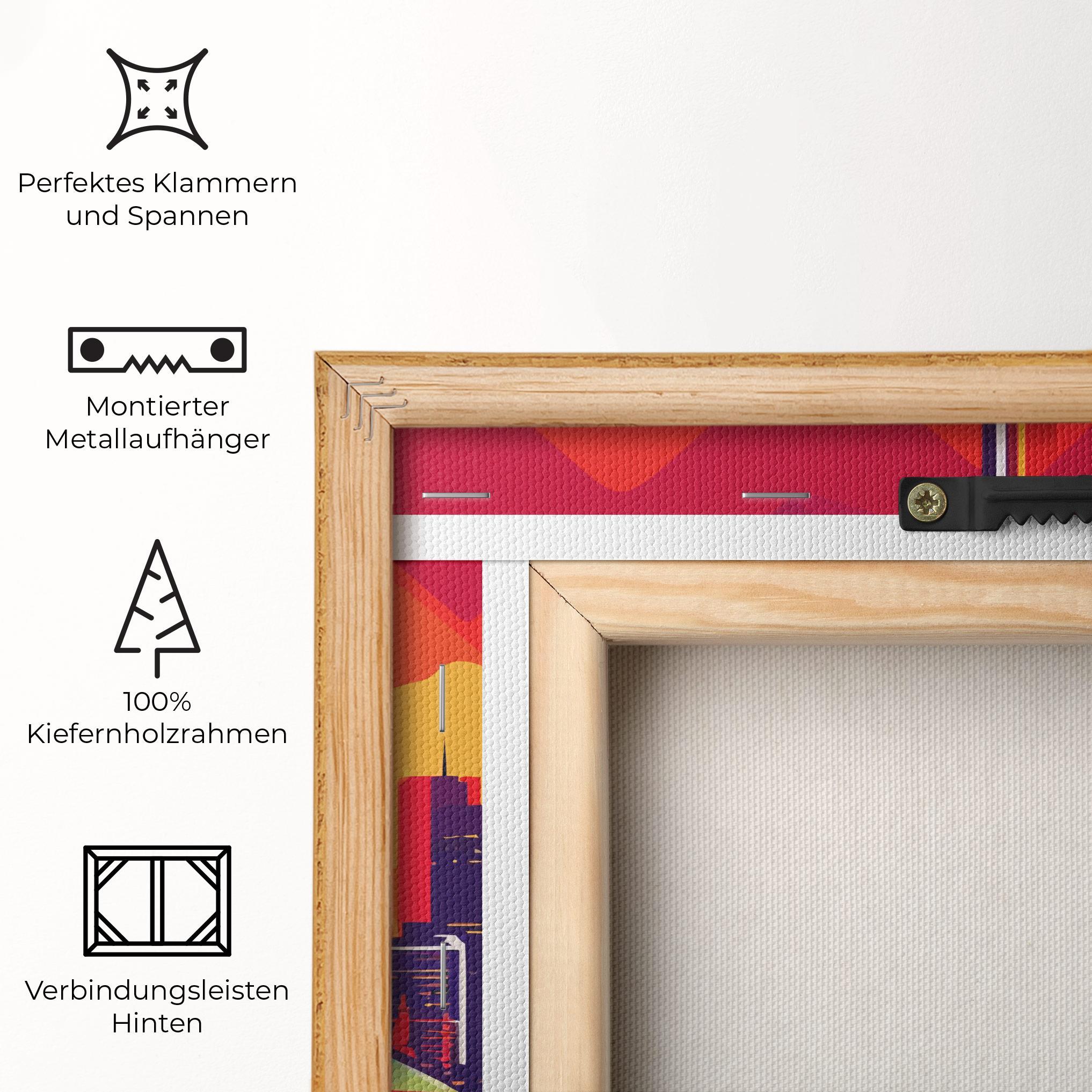 Leinwandbild Olympic Stadium mockup 5