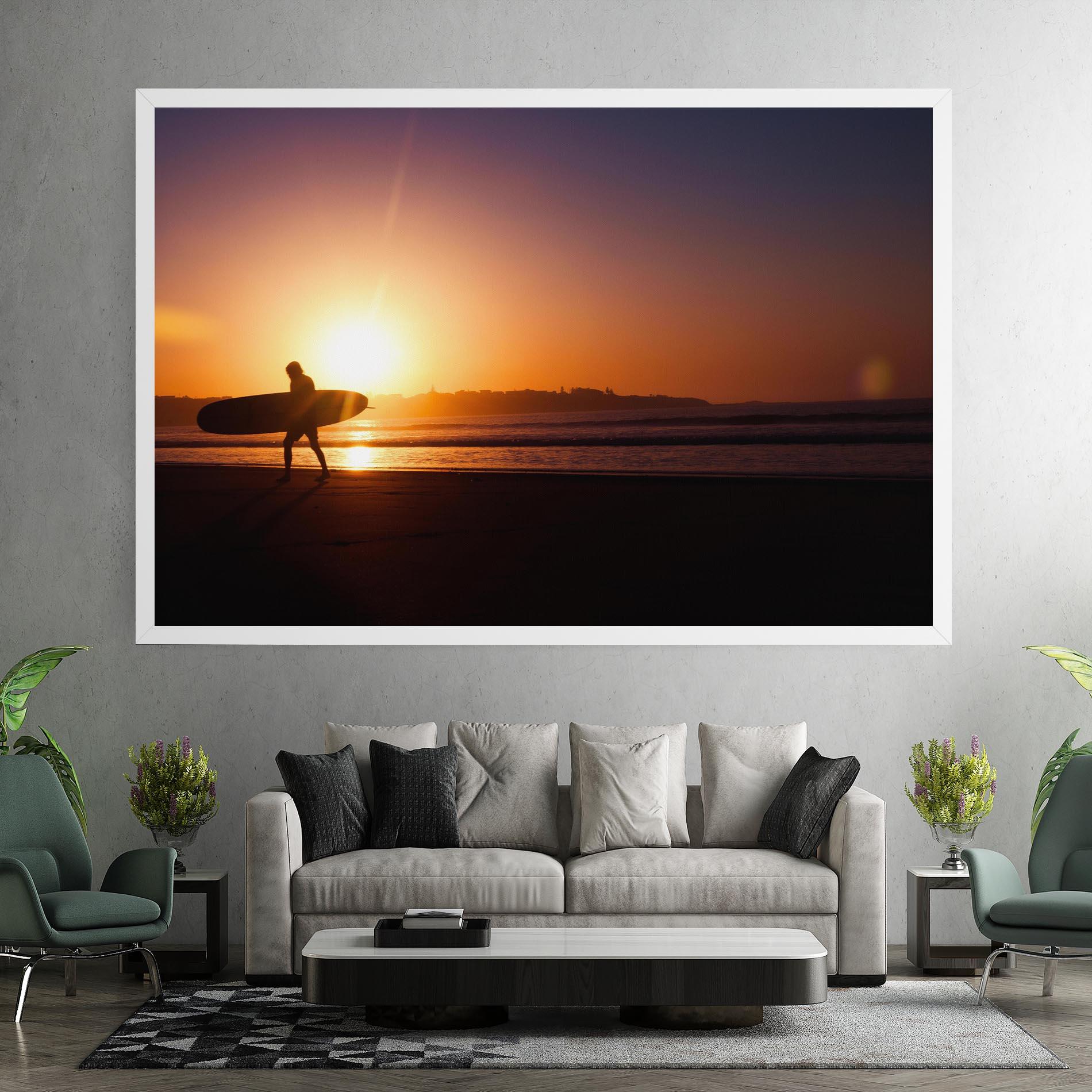 Leinwandbild Australian Sunset mockup 7