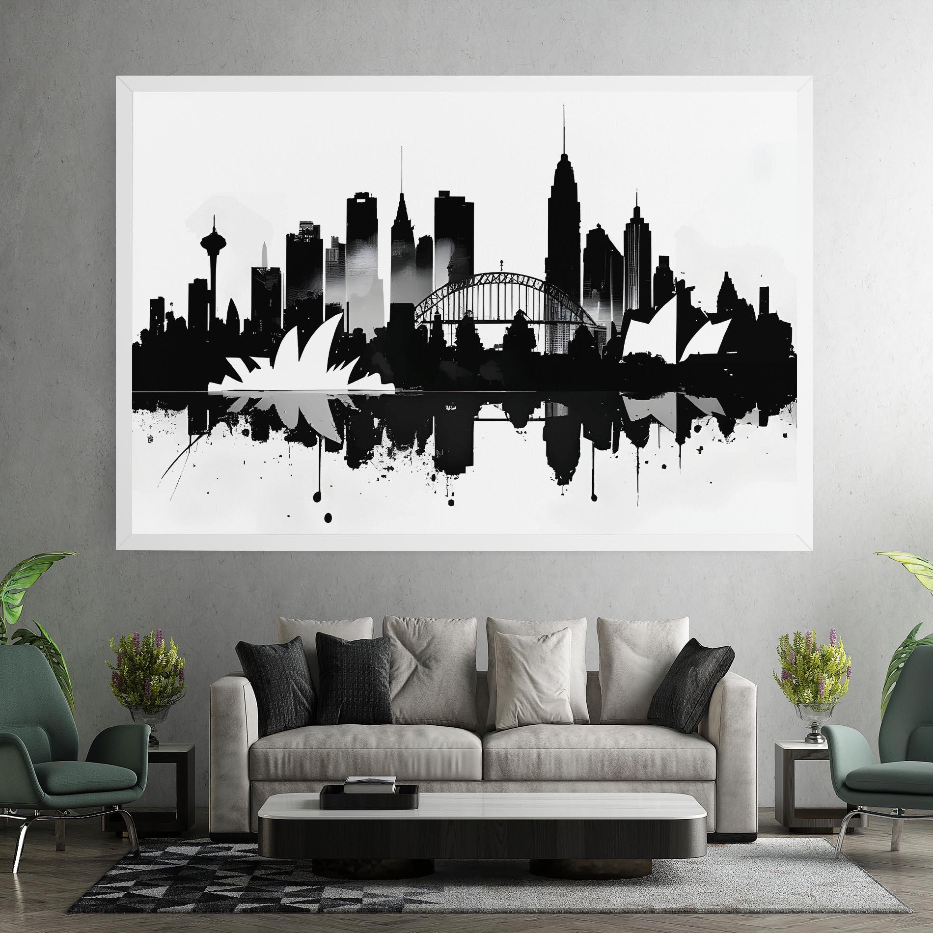 Leinwandbild Opera House Art mockup 7