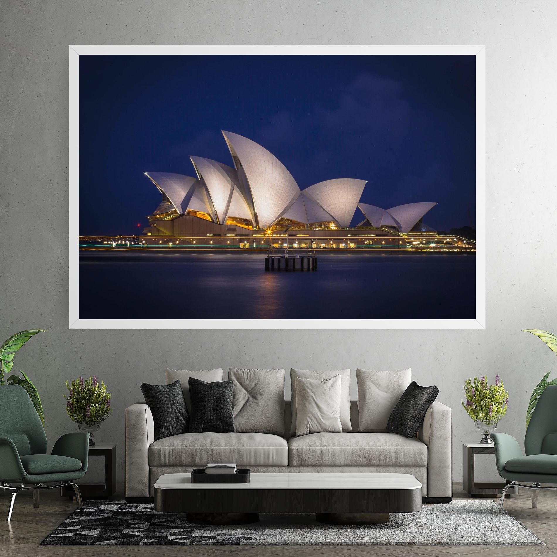 Leinwandbild Opera House View mockup 7