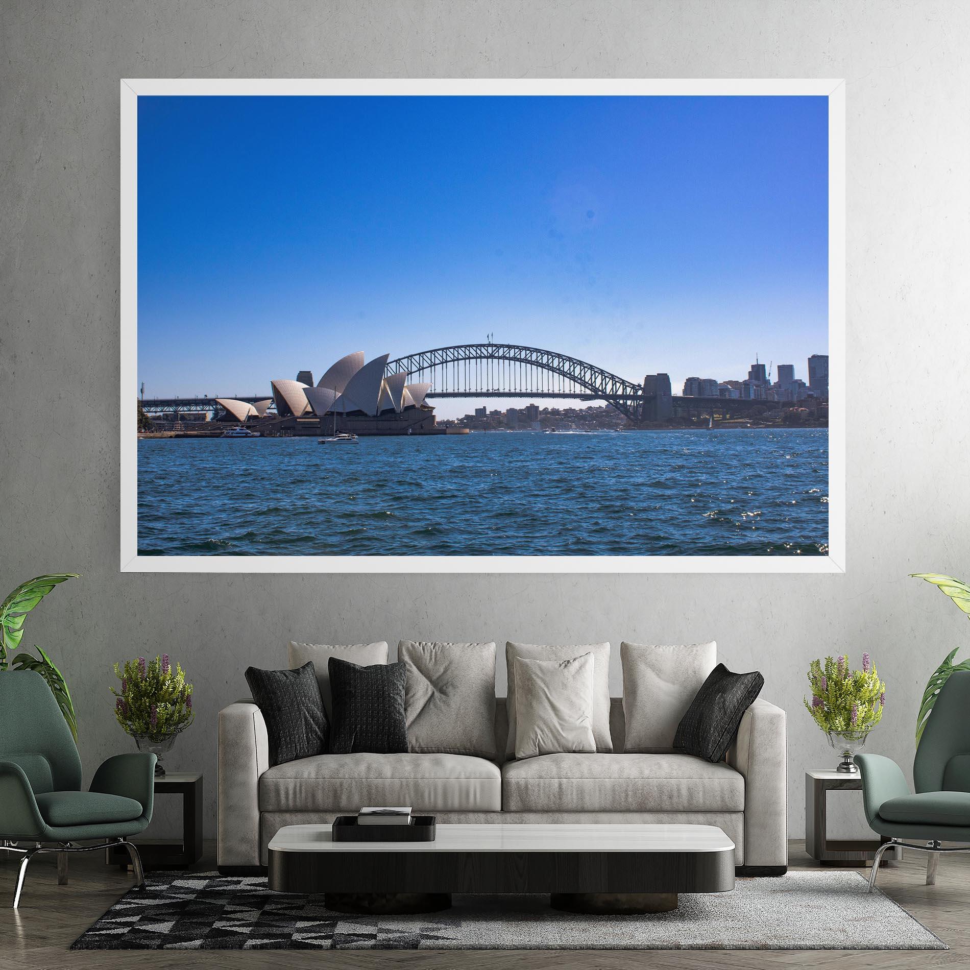 Leinwandbild Sydney Day Bridge mockup 7