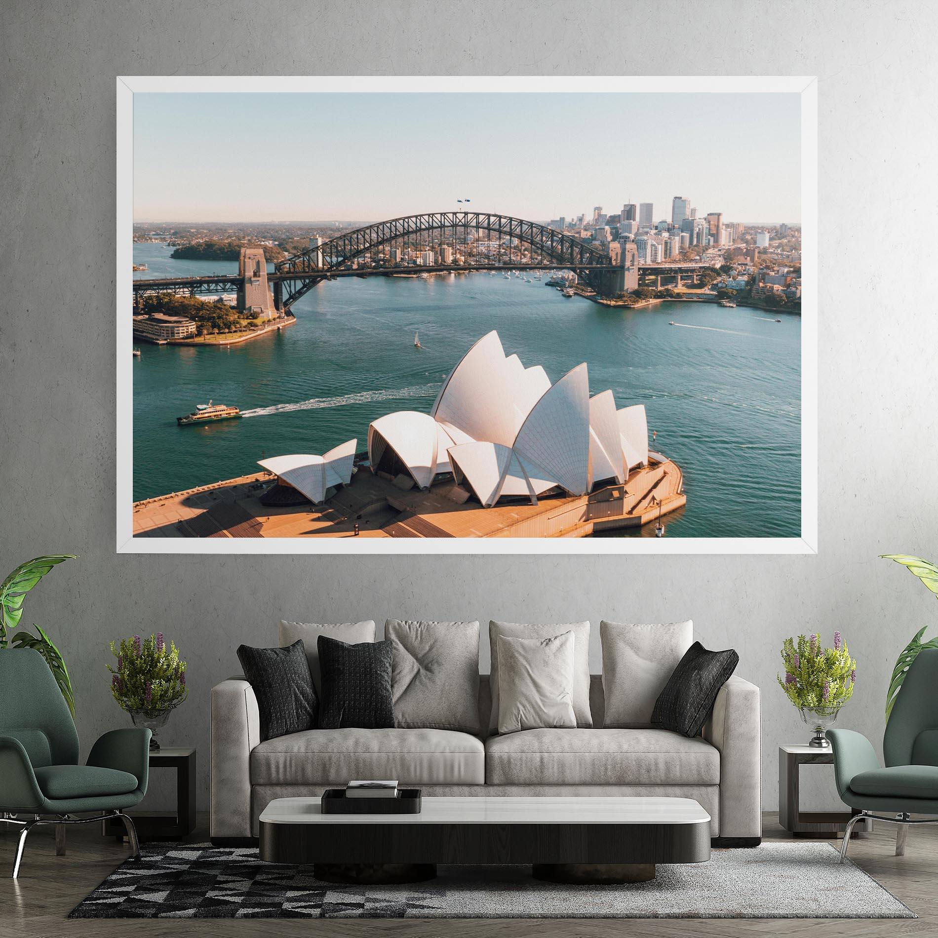 Leinwandbild Sydney View mockup 7
