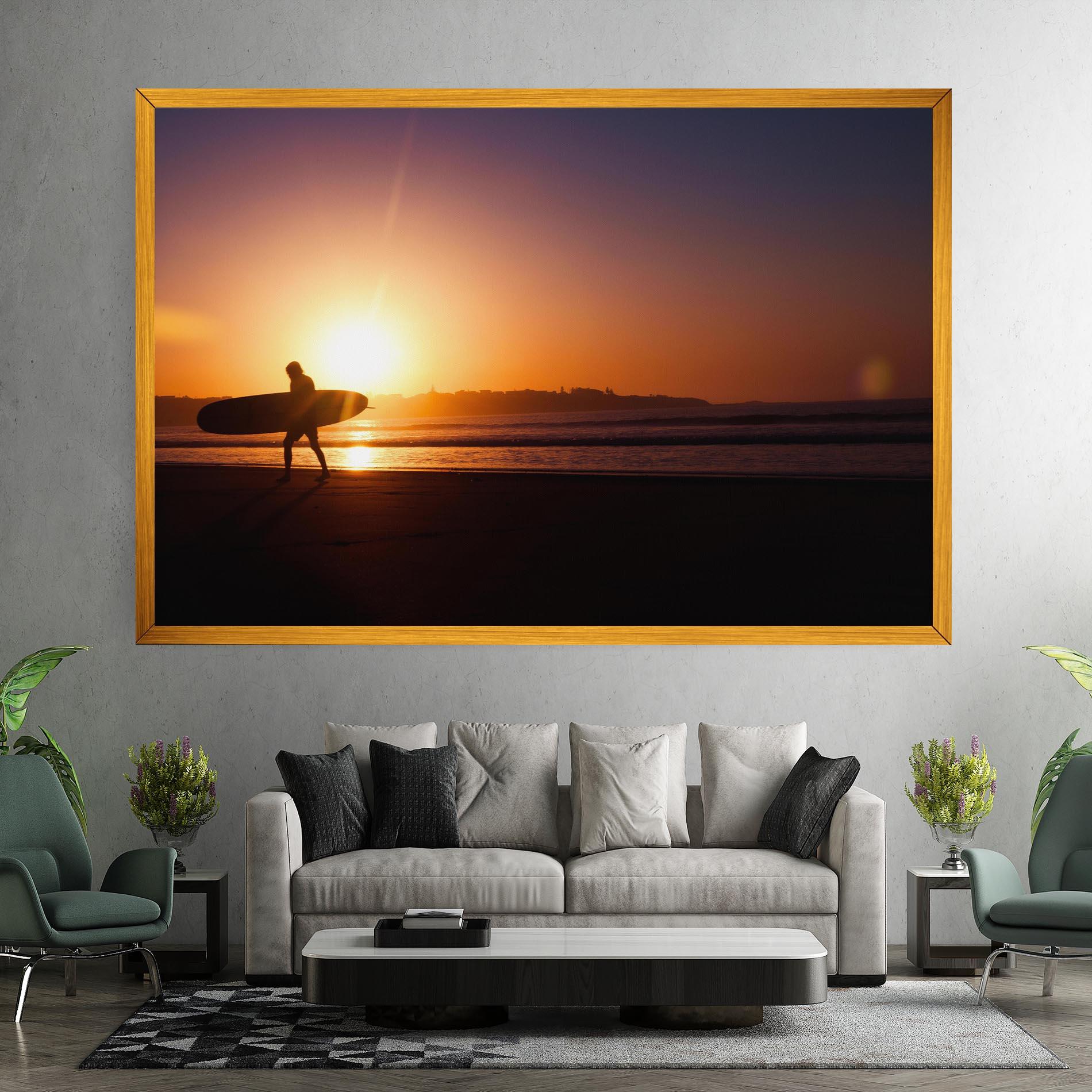 Leinwandbild Australian Sunset mockup 7